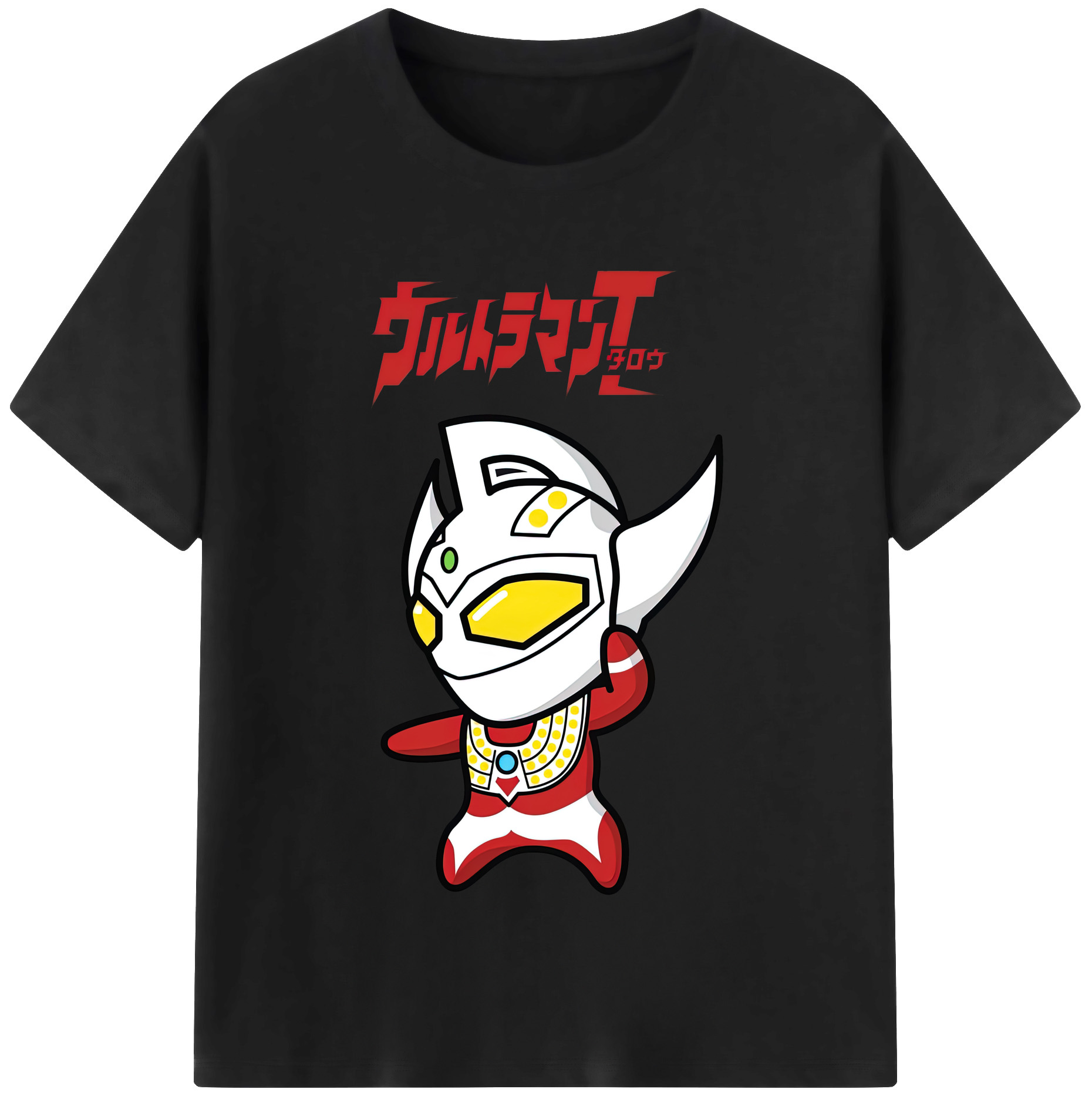 （画像用） ウルトラマン Ultraman レディースカジュアルプリントTシャツ（綿100％）