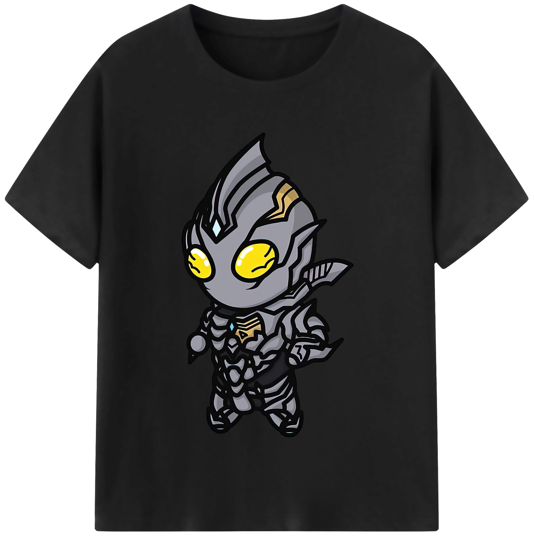 （画像用） ウルトラマン Ultraman レディースカジュアルプリントTシャツ（綿100％）