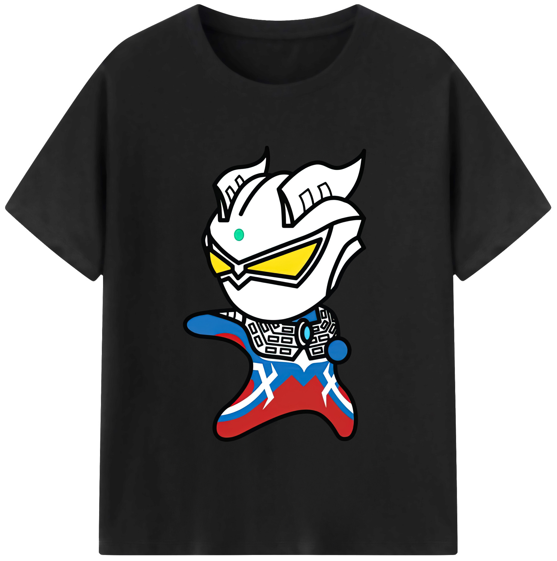 （画像用） ウルトラマン Ultraman レディースカジュアルプリントTシャツ（綿100％）