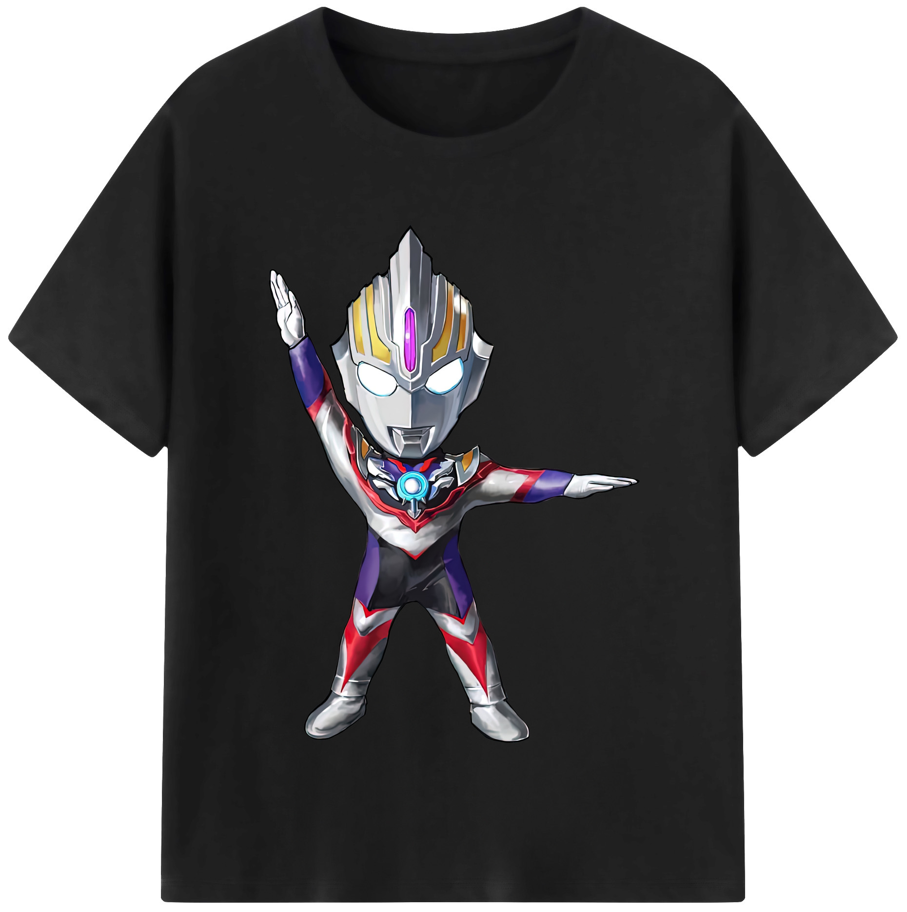（画像用） ウルトラマン Ultraman レディースカジュアルプリントTシャツ（綿100％）