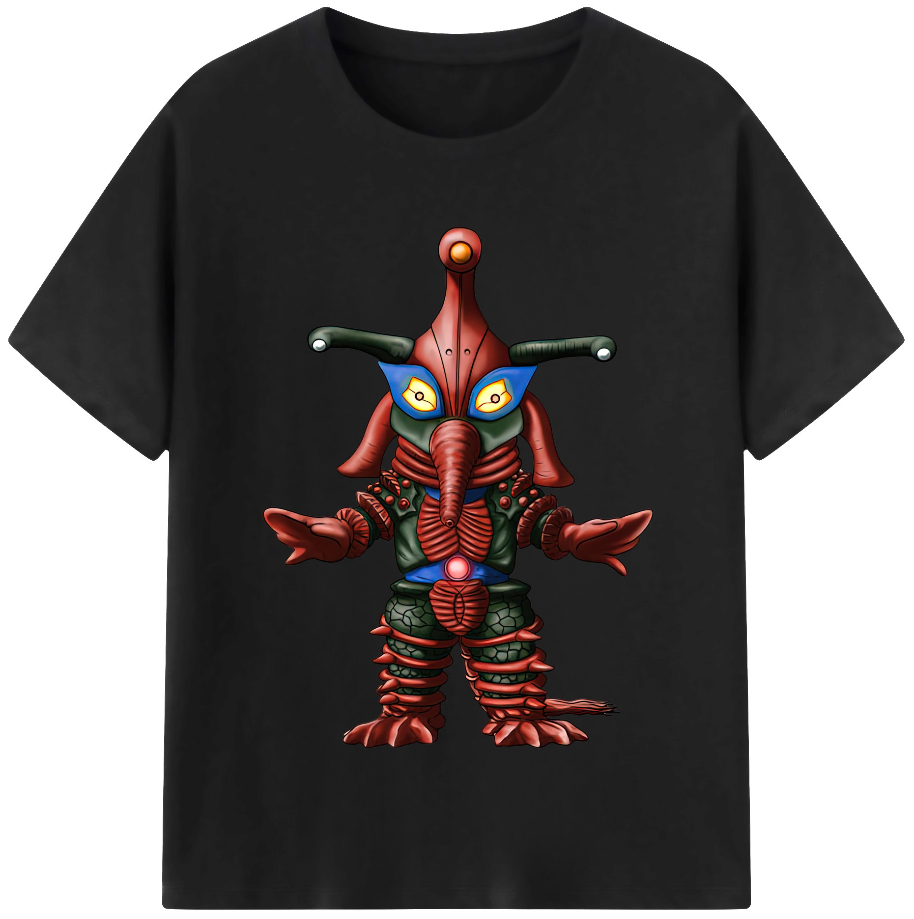 （画像用） ウルトラマン Ultraman レディースカジュアルプリントTシャツ（綿100％）