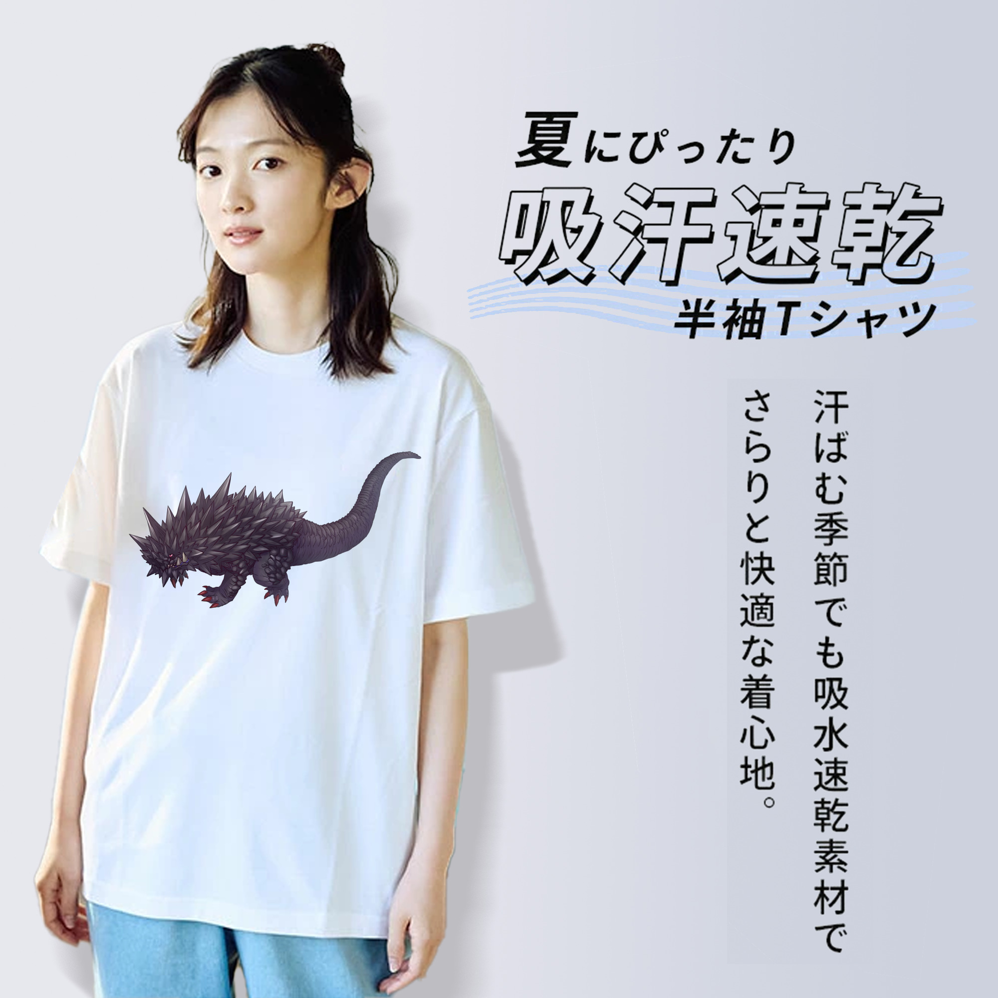 ウルトラマン Ultraman レディースカジュアルプリントTシャツ（綿100％）