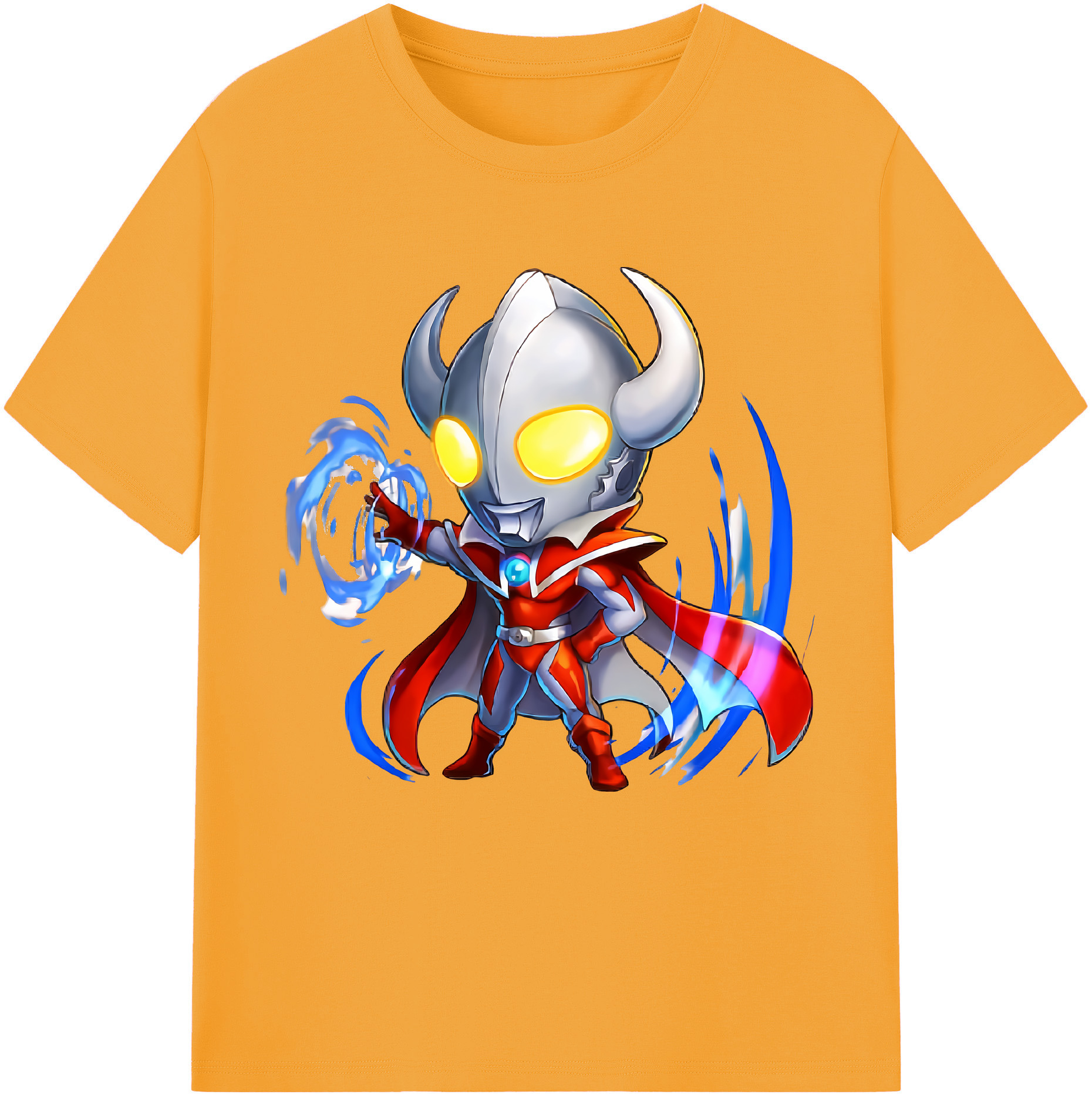 （画像用） ウルトラマン Ultraman レディースカジュアルプリントTシャツ（綿100％）