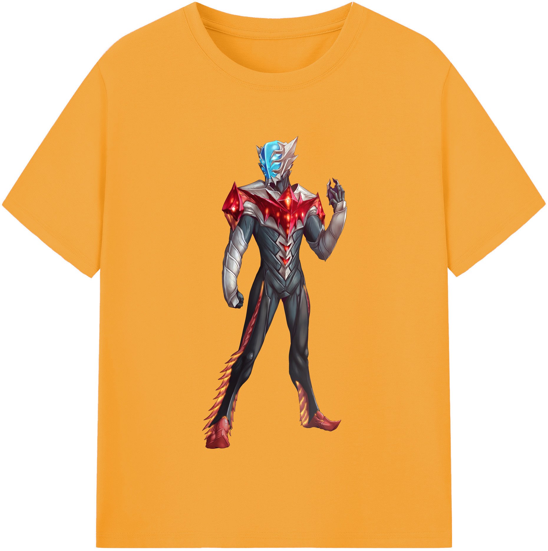 （画像用） ウルトラマン Ultraman レディースカジュアルプリントTシャツ（綿100％）