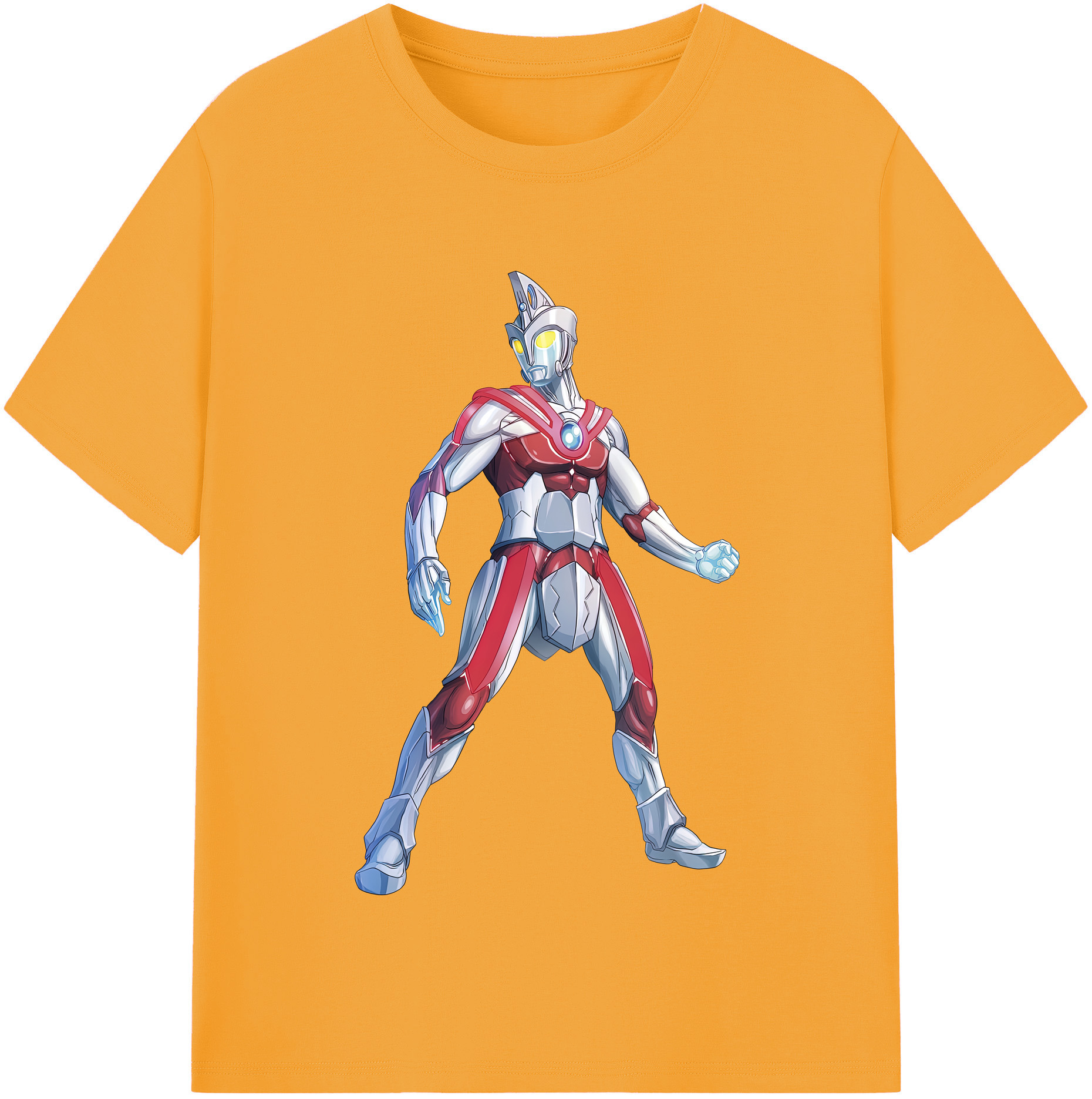 （画像用） ウルトラマン Ultraman レディースカジュアルプリントTシャツ（綿100％）