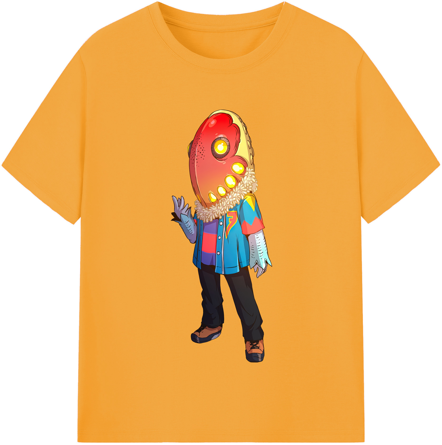 （画像用） ウルトラマン Ultraman レディースカジュアルプリントTシャツ（綿100％）