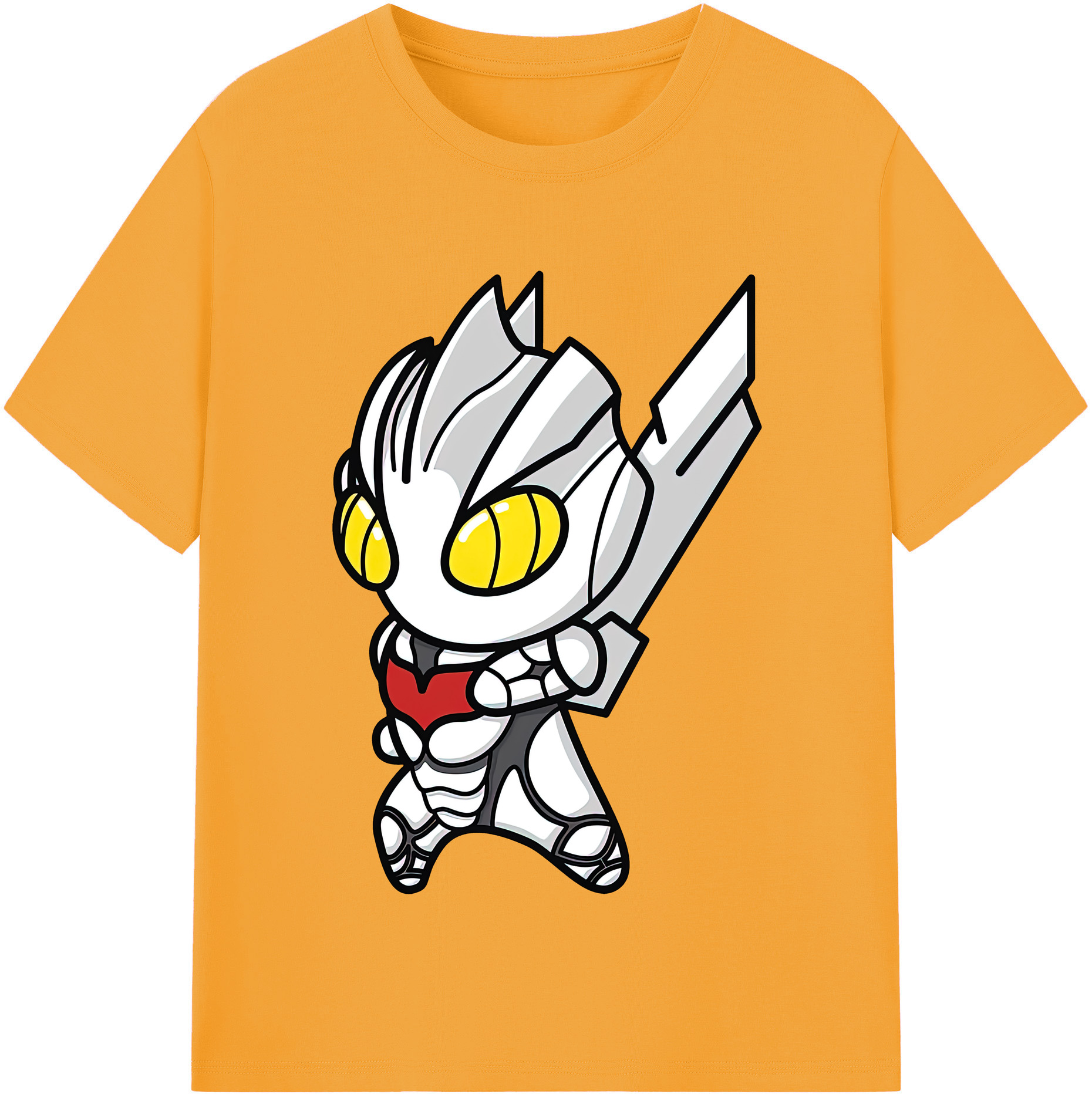 （画像用） ウルトラマン Ultraman レディースカジュアルプリントTシャツ（綿100％）