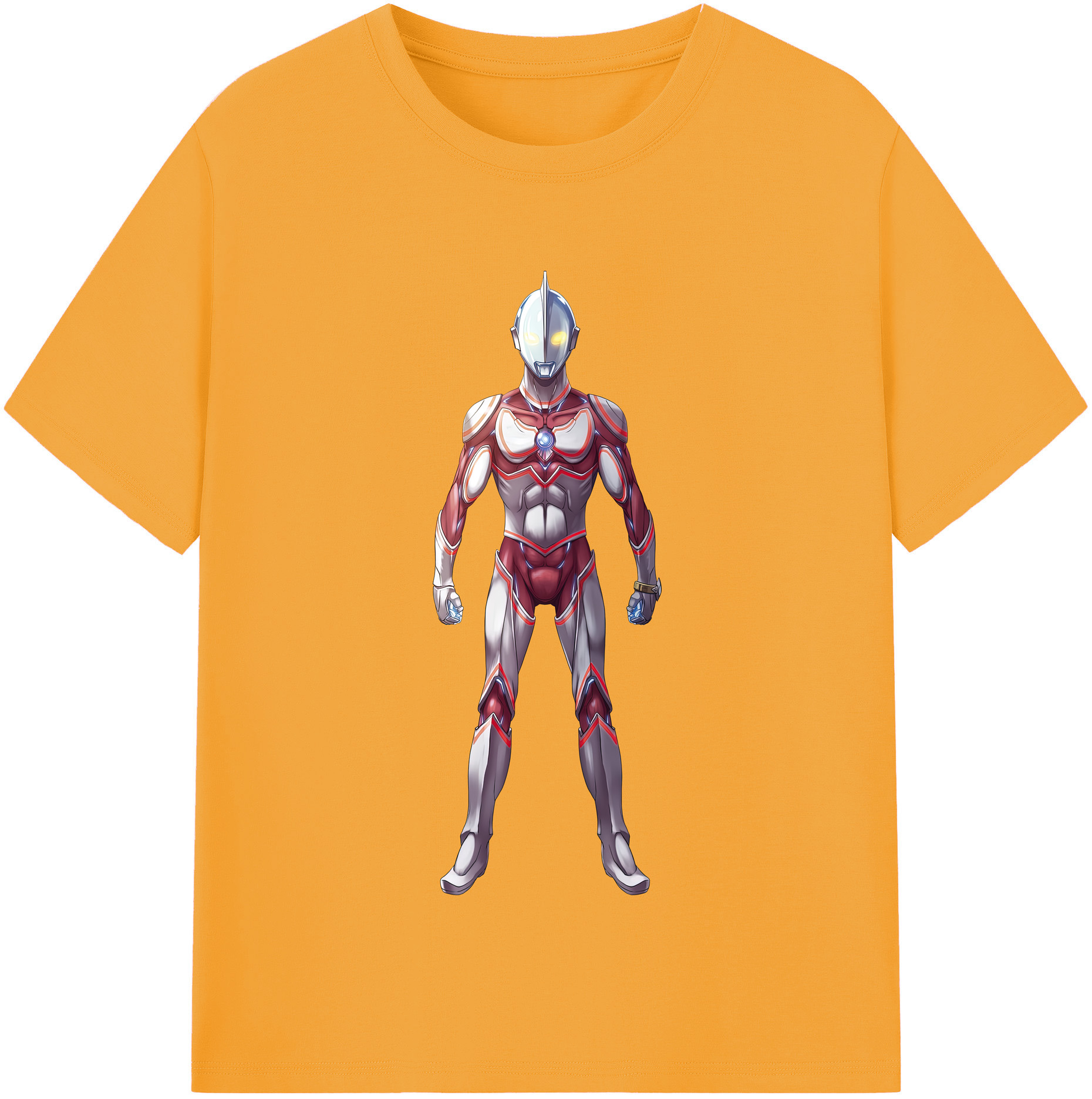 （画像用） ウルトラマン Ultraman レディースカジュアルプリントTシャツ（綿100％）