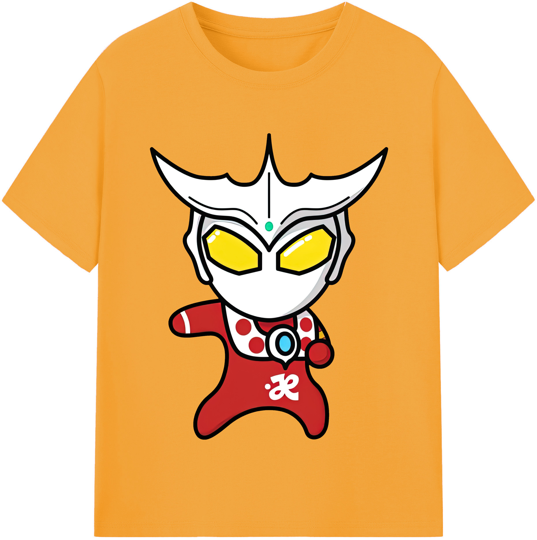 （画像用） ウルトラマン Ultraman レディースカジュアルプリントTシャツ（綿100％）