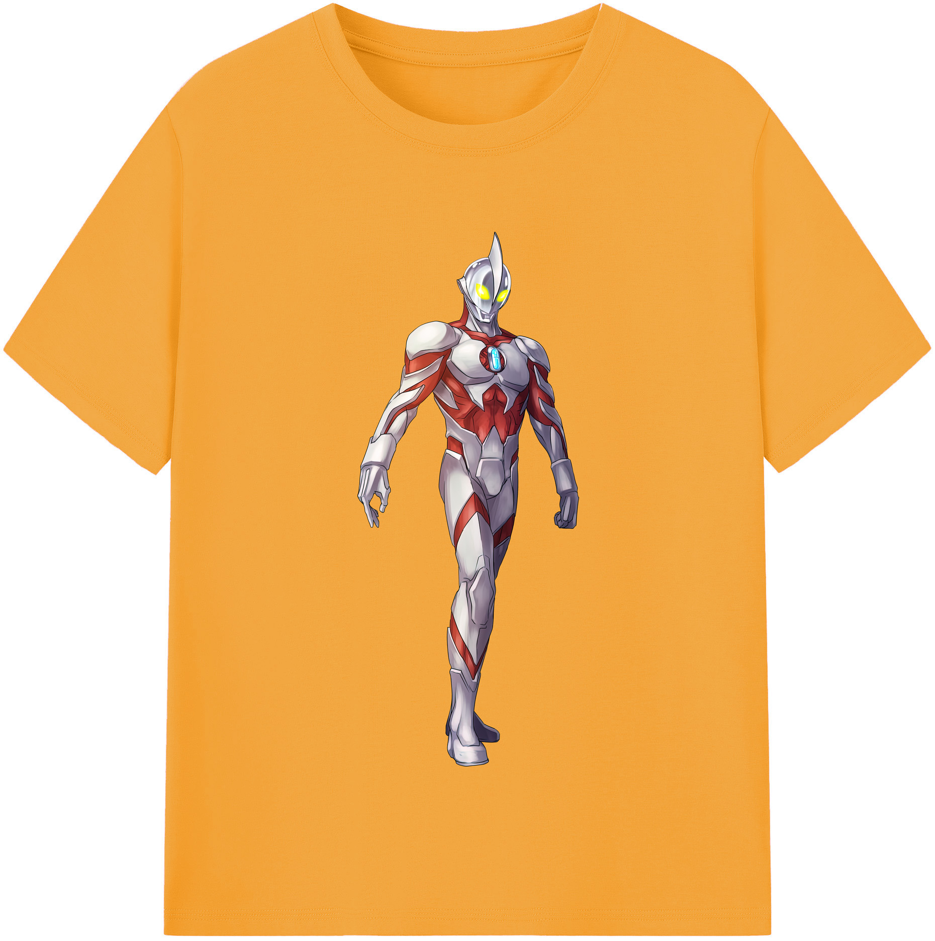 （画像用） ウルトラマン Ultraman レディースカジュアルプリントTシャツ（綿100％）