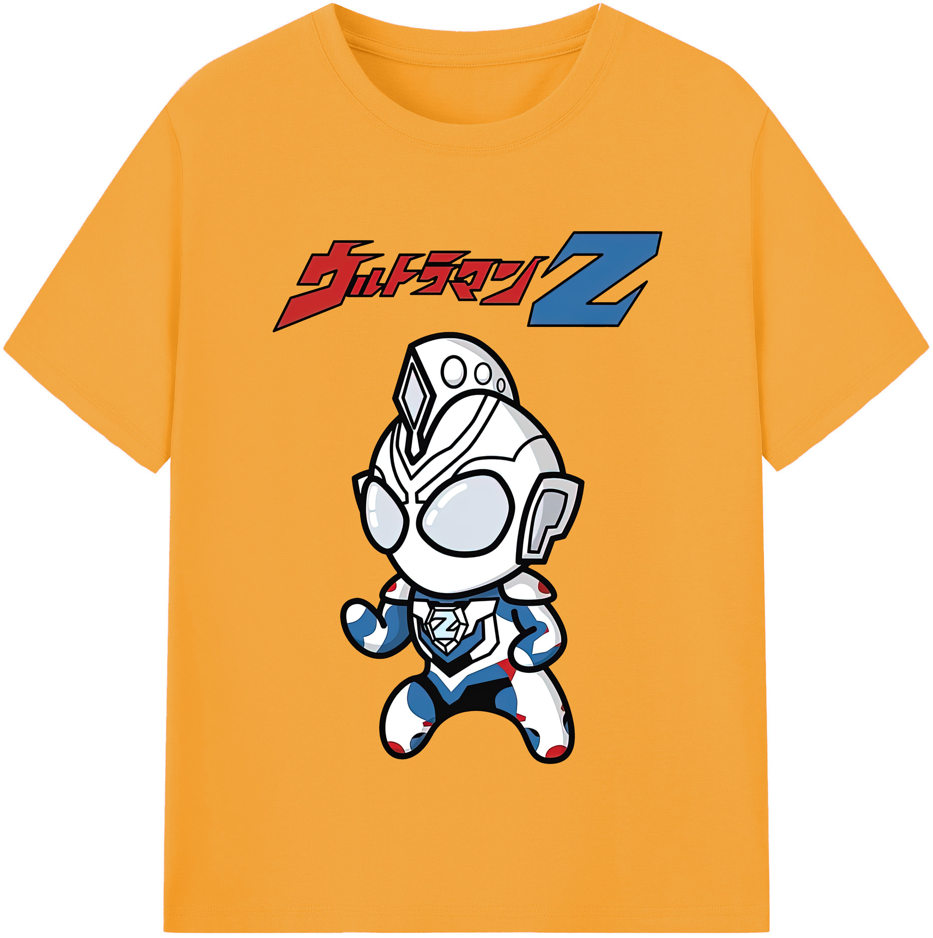 （画像用） ウルトラマン Ultraman レディースカジュアルプリントTシャツ（綿100％）