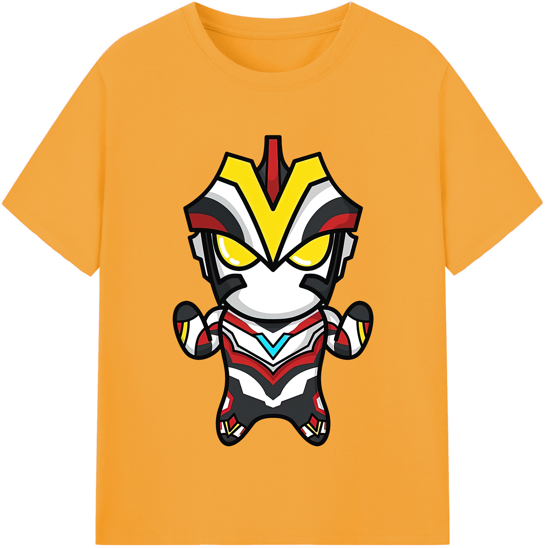 （画像用） ウルトラマン Ultraman レディースカジュアルプリントTシャツ（綿100％）