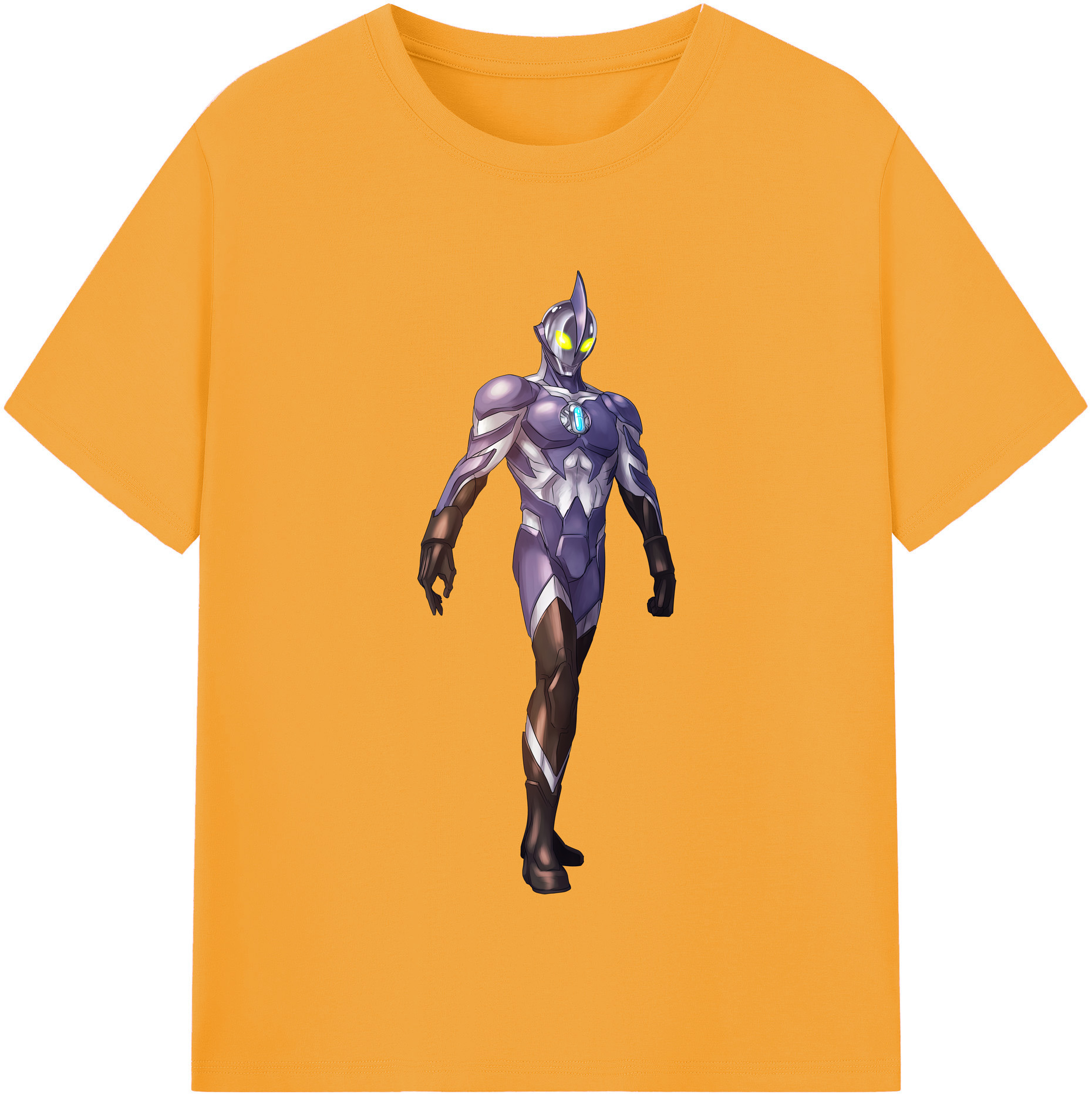 （画像用） ウルトラマン Ultraman レディースカジュアルプリントTシャツ（綿100％）