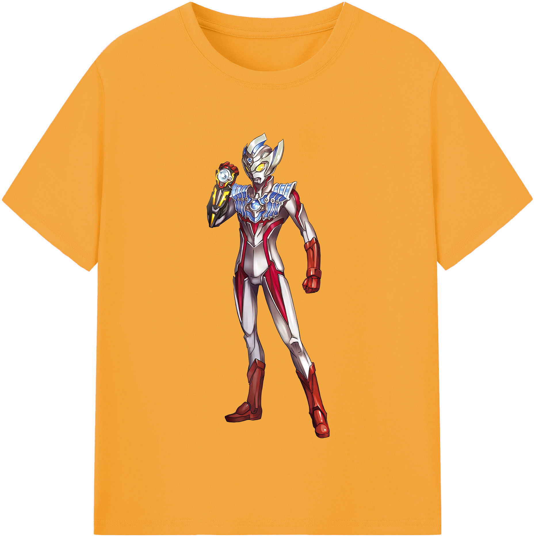 （画像用） ウルトラマン Ultraman レディースカジュアルプリントTシャツ（綿100％）
