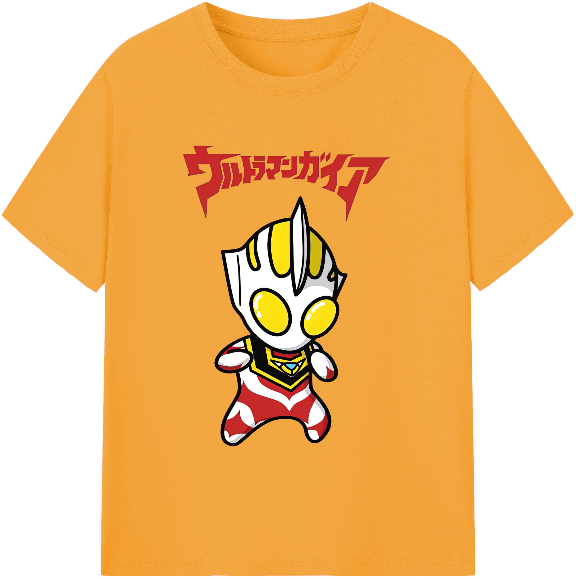 （画像用） ウルトラマン Ultraman レディースカジュアルプリントTシャツ（綿100％）