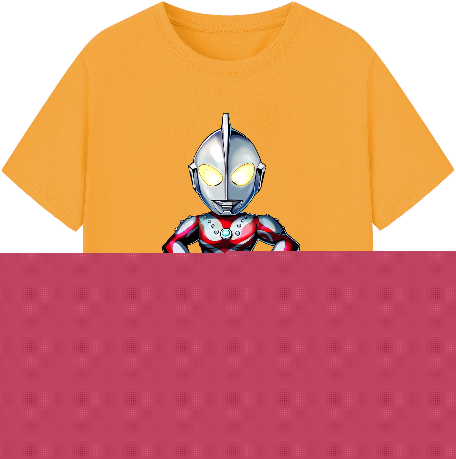 （画像用） ウルトラマン Ultraman レディースカジュアルプリントTシャツ（綿100％）