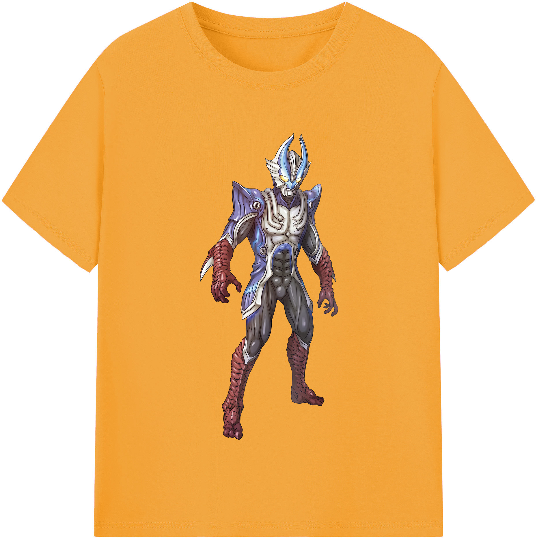 （画像用） ウルトラマン Ultraman レディースカジュアルプリントTシャツ（綿100％）