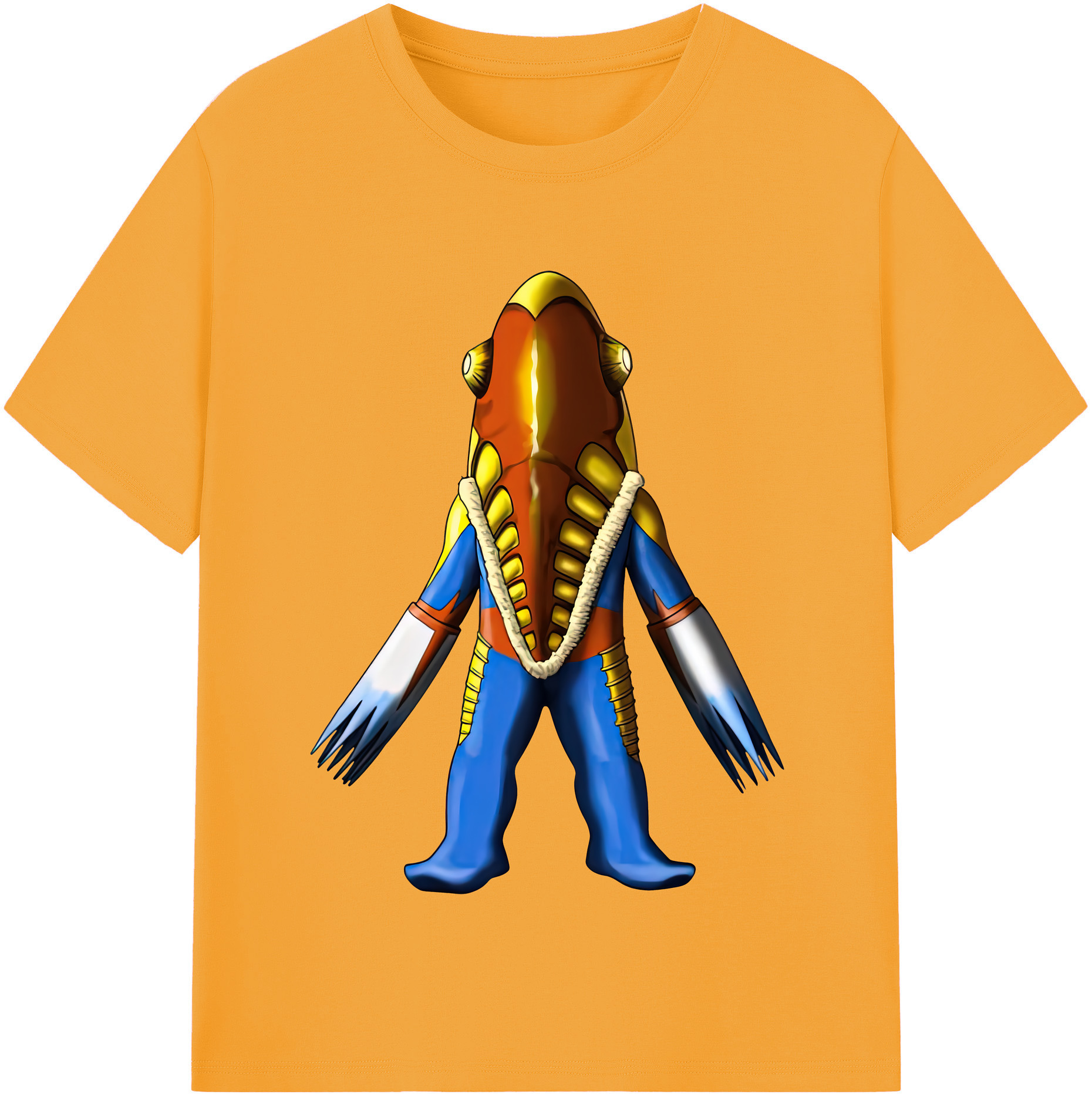 （画像用） ウルトラマン Ultraman レディースカジュアルプリントTシャツ（綿100％）