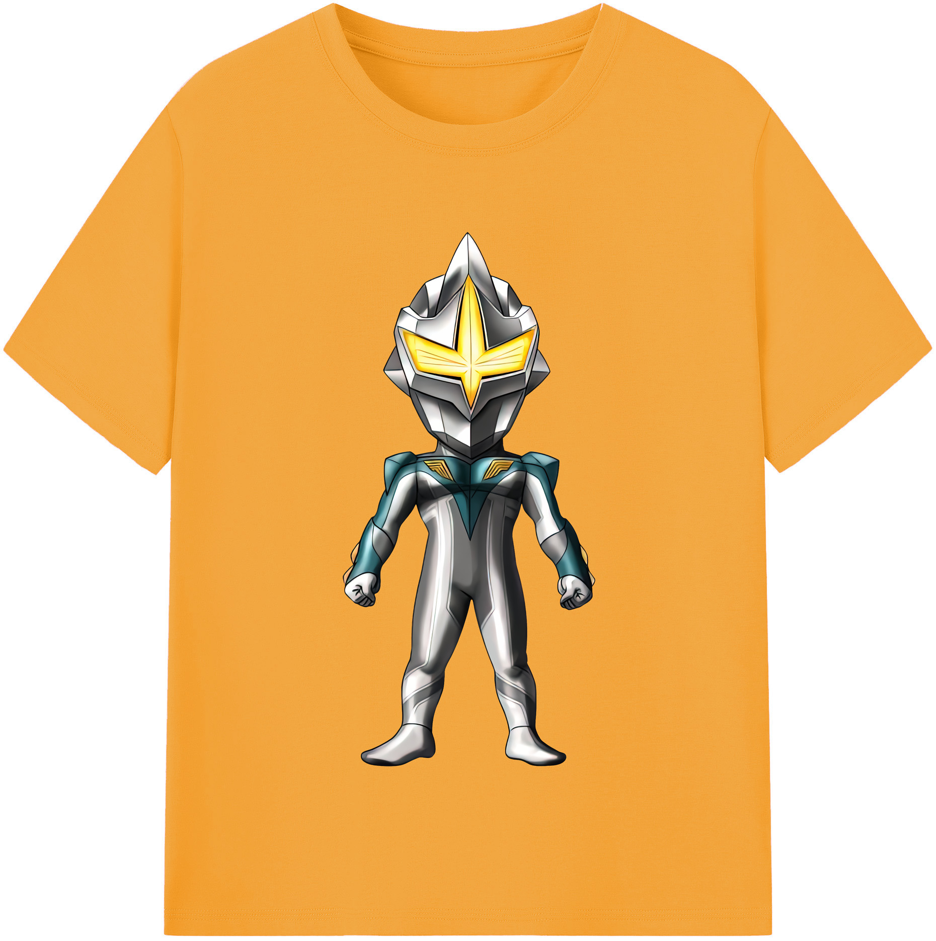 （画像用） ウルトラマン Ultraman レディースカジュアルプリントTシャツ（綿100％）