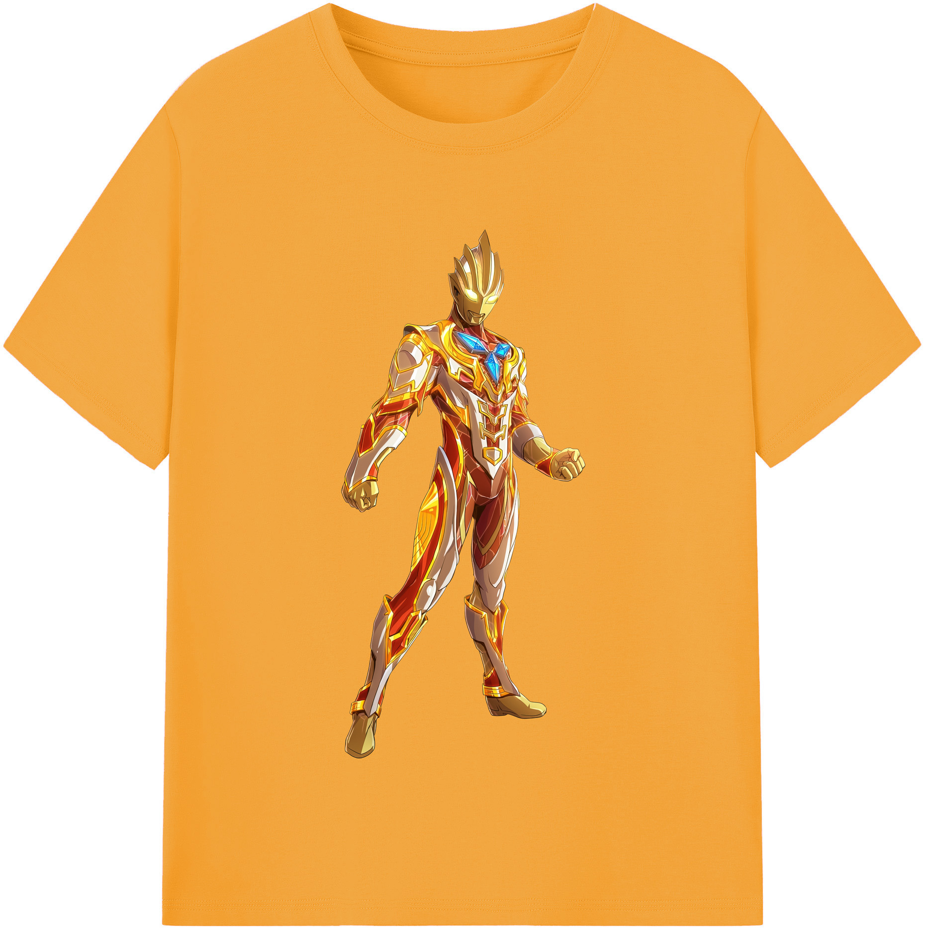 （画像用） ウルトラマン Ultraman レディースカジュアルプリントTシャツ（綿100％）
