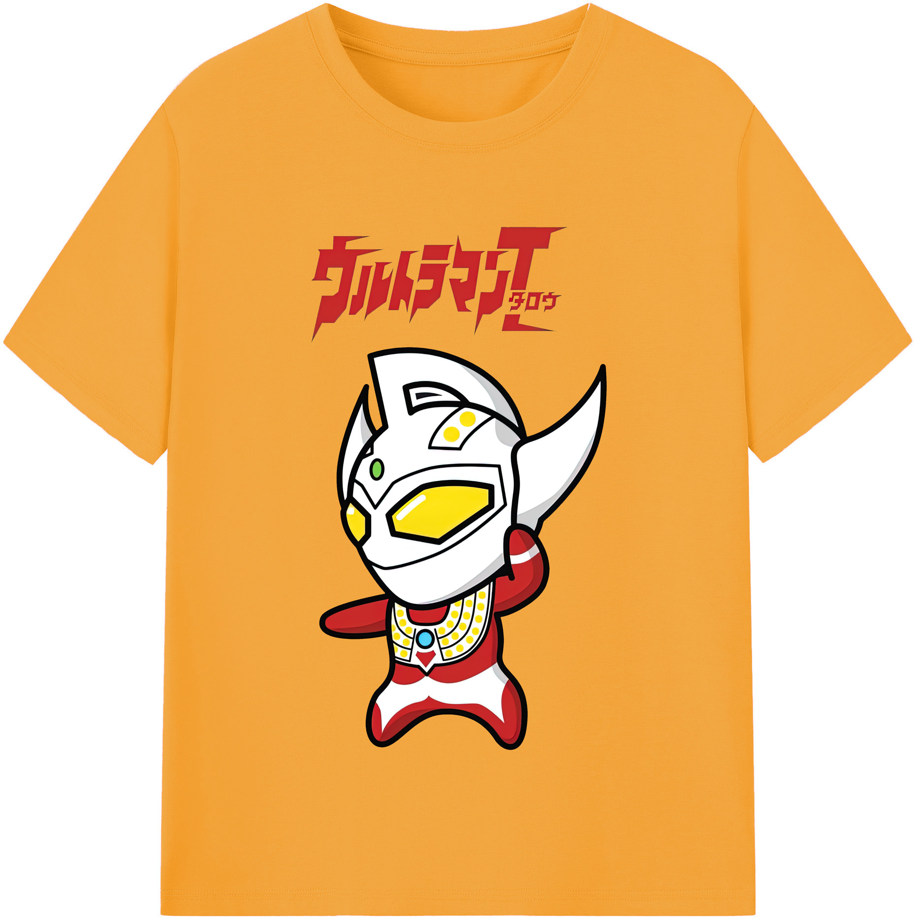 （画像用） ウルトラマン Ultraman レディースカジュアルプリントTシャツ（綿100％）