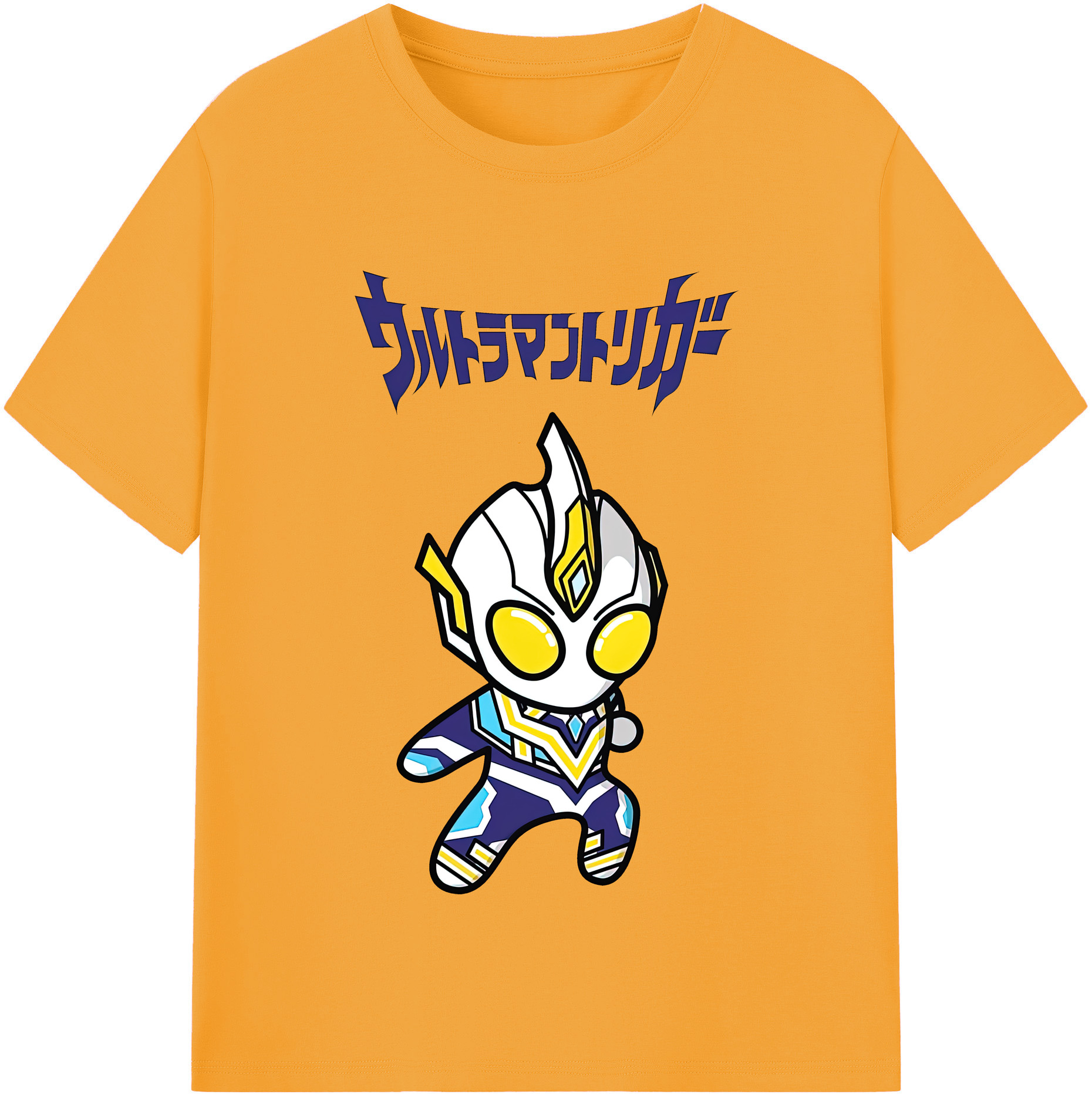 （画像用） ウルトラマン Ultraman レディースカジュアルプリントTシャツ（綿100％）