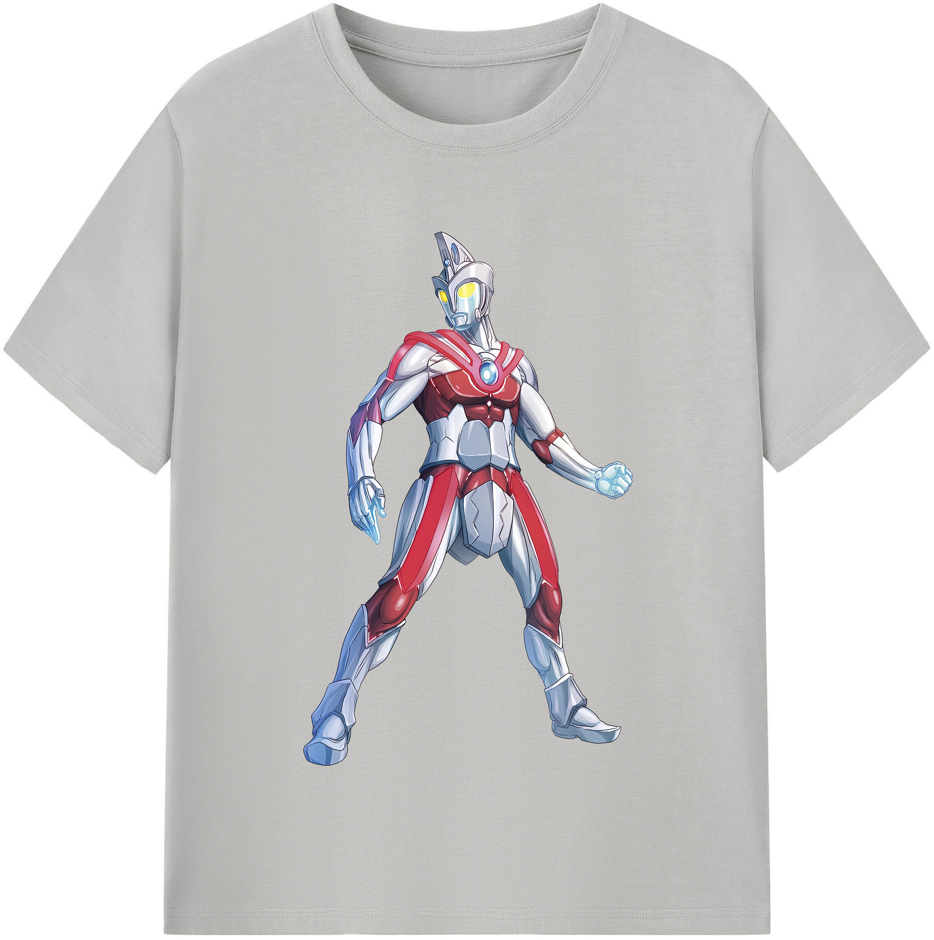 （画像用） ウルトラマン Ultraman レディースカジュアルプリントTシャツ（綿100％）