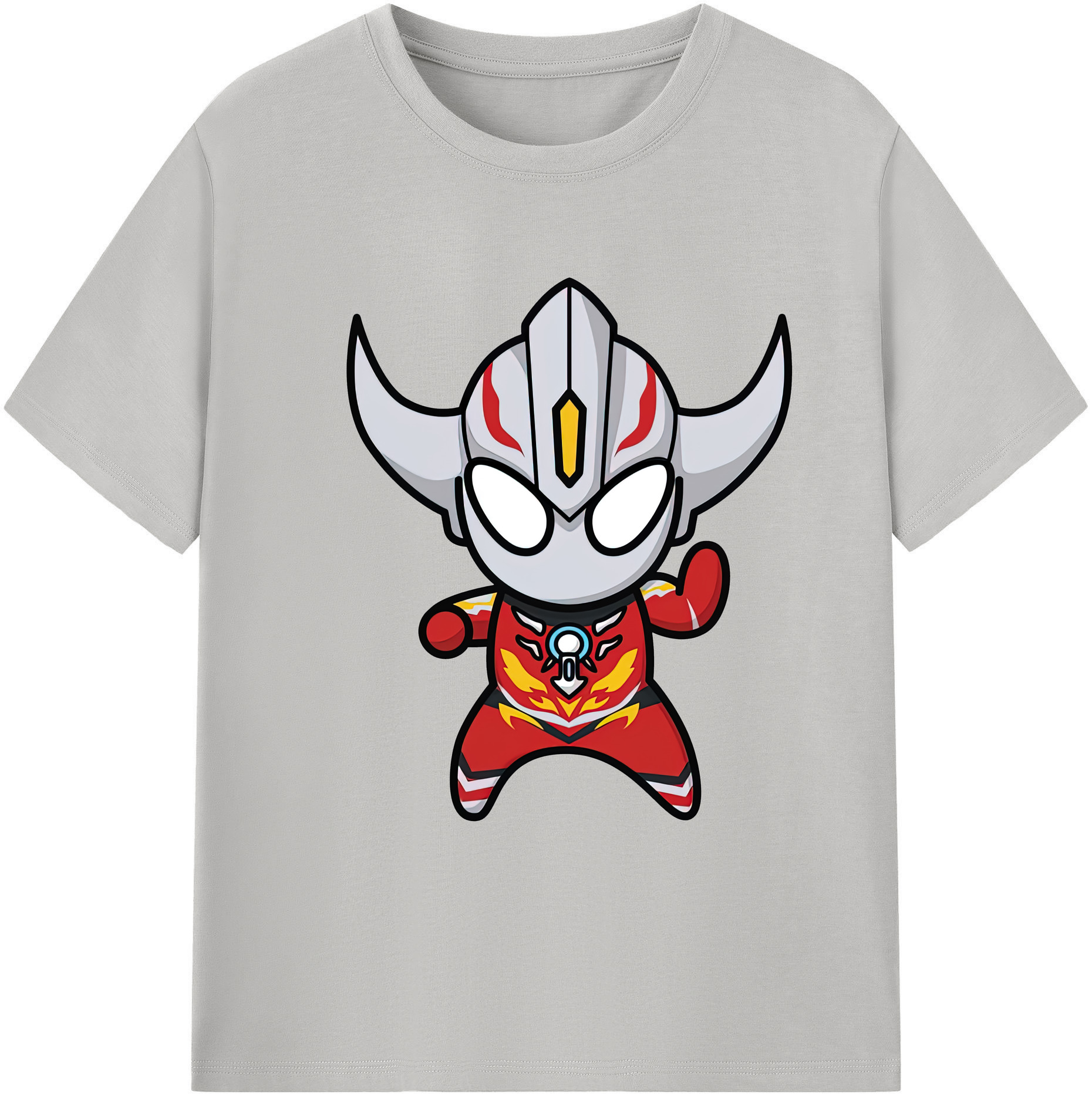 （画像用） ウルトラマン Ultraman レディースカジュアルプリントTシャツ（綿100％）
