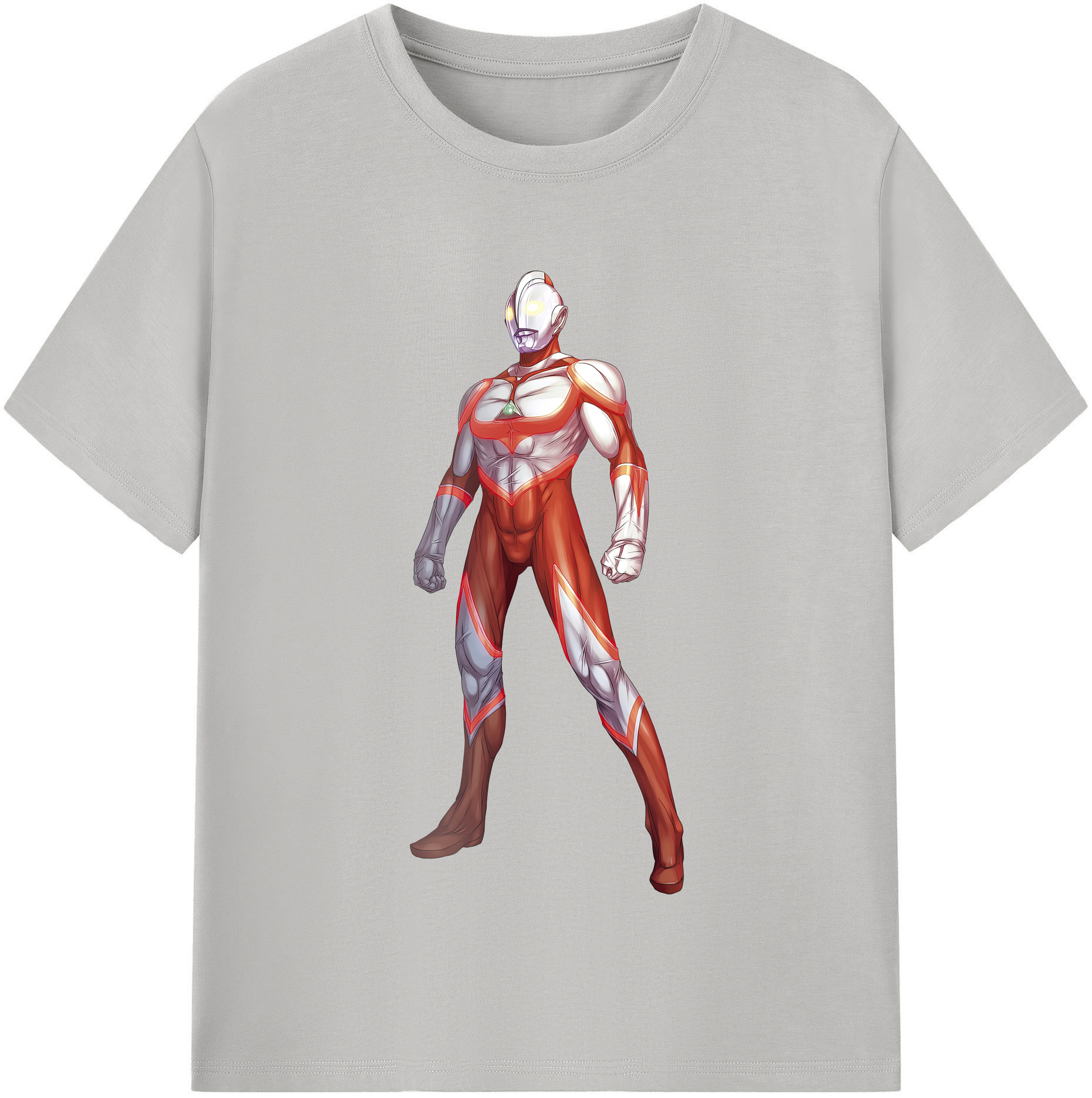 （画像用） ウルトラマン Ultraman レディースカジュアルプリントTシャツ（綿100％）