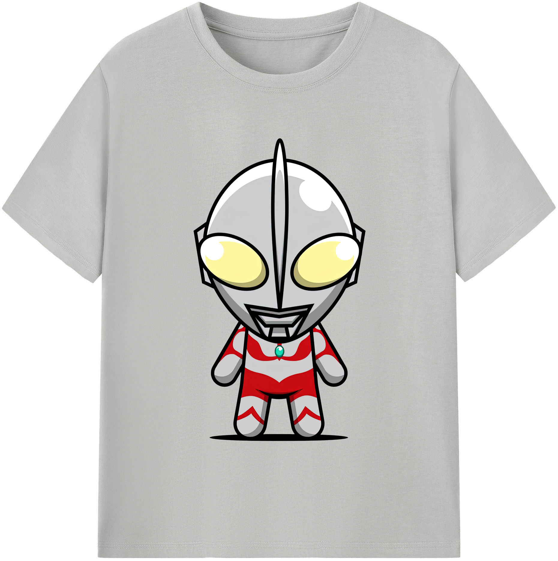 （画像用） ウルトラマン Ultraman レディースカジュアルプリントTシャツ（綿100％）