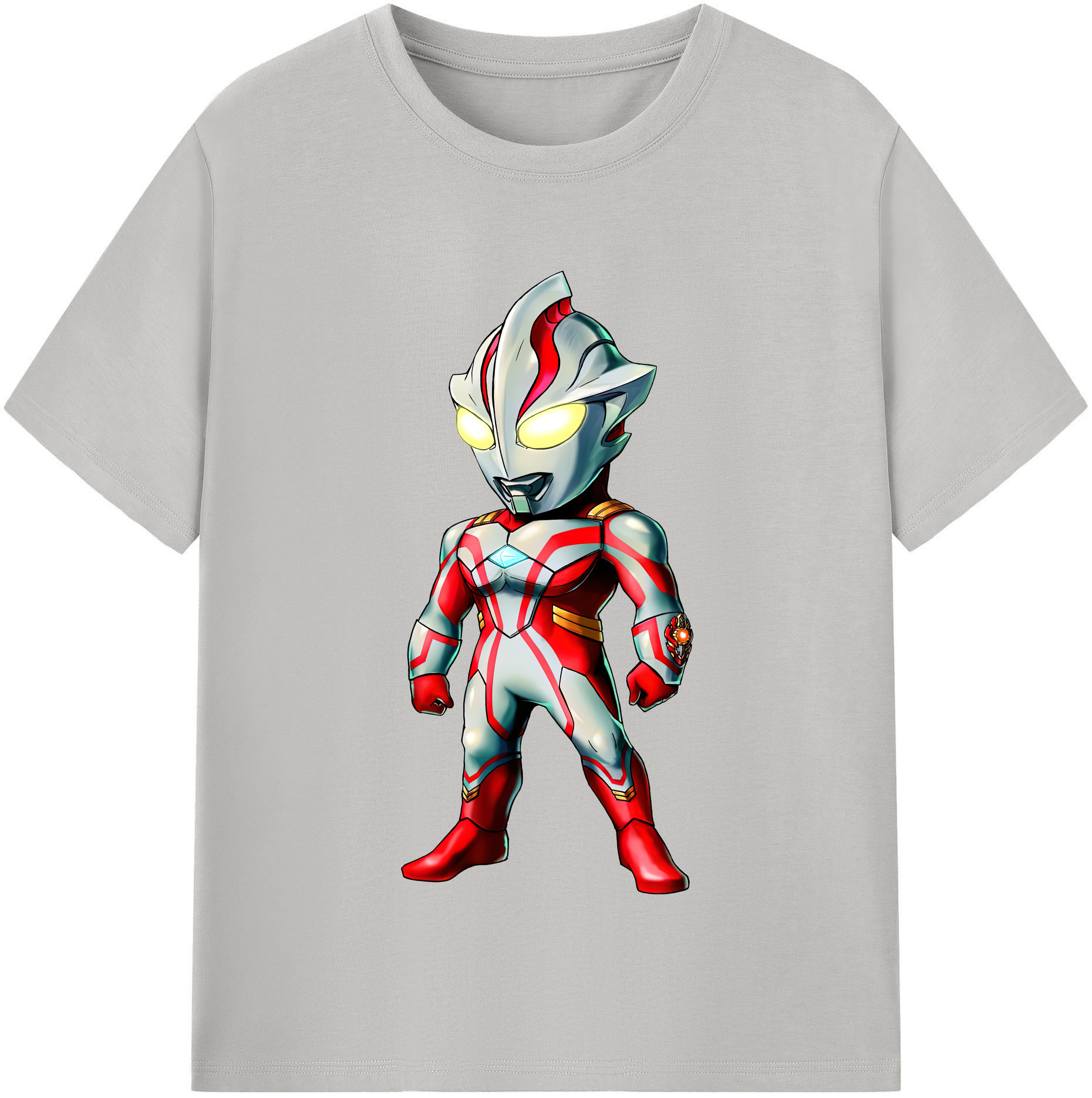 （画像用） ウルトラマン Ultraman レディースカジュアルプリントTシャツ（綿100％）