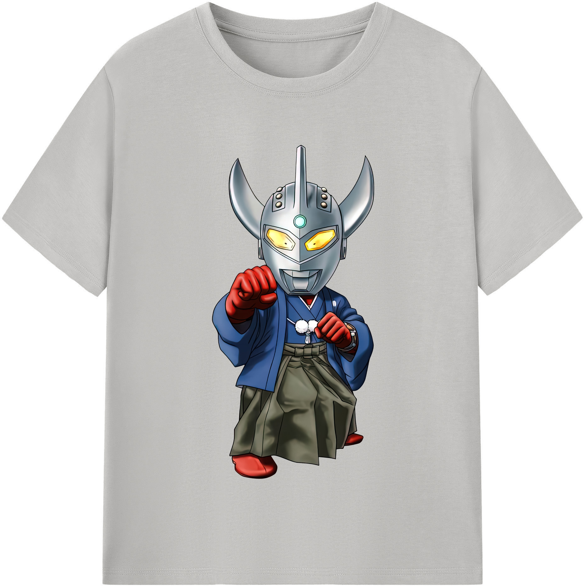 （画像用） ウルトラマン Ultraman レディースカジュアルプリントTシャツ（綿100％）