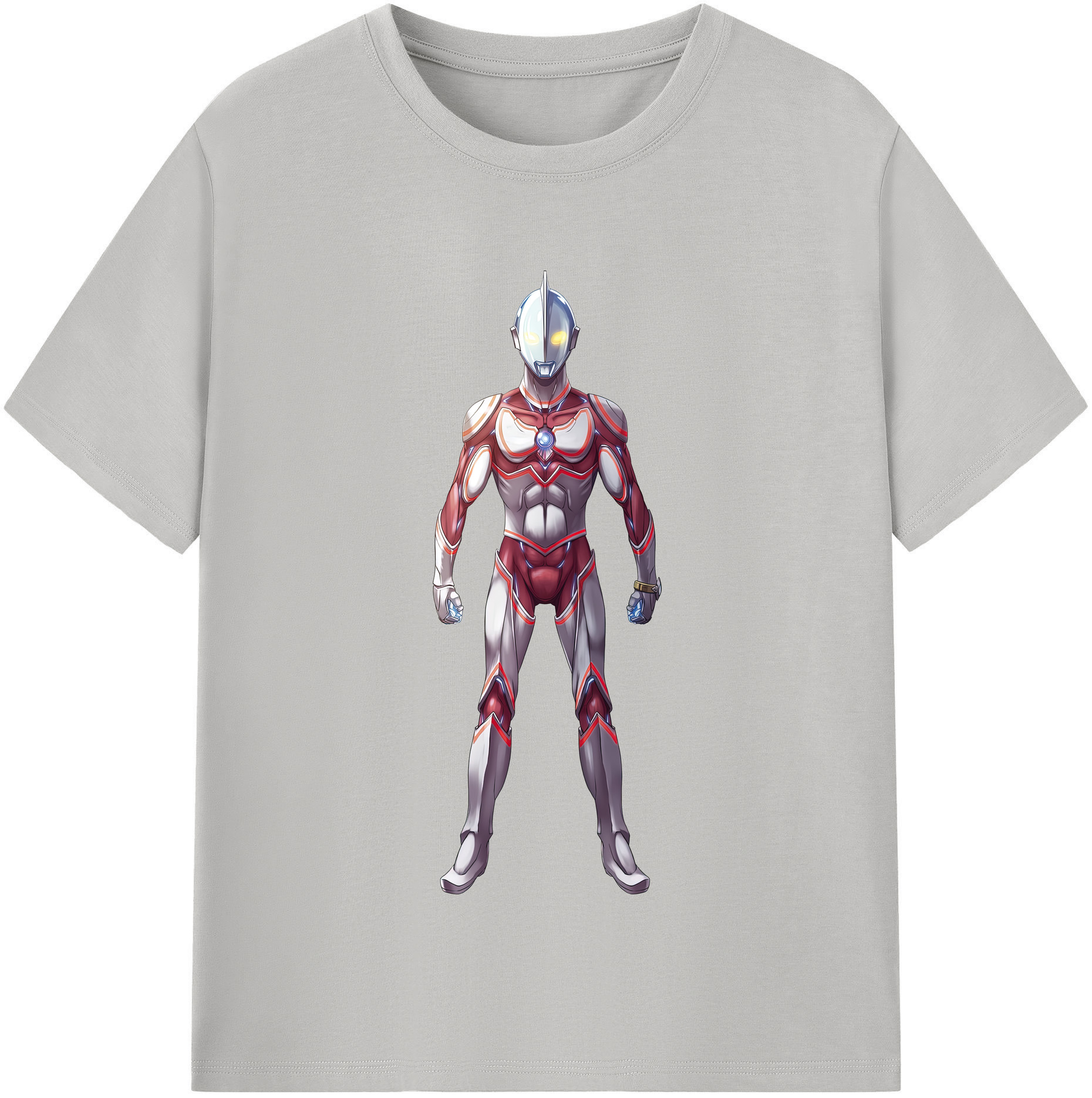 （画像用） ウルトラマン Ultraman レディースカジュアルプリントTシャツ（綿100％）