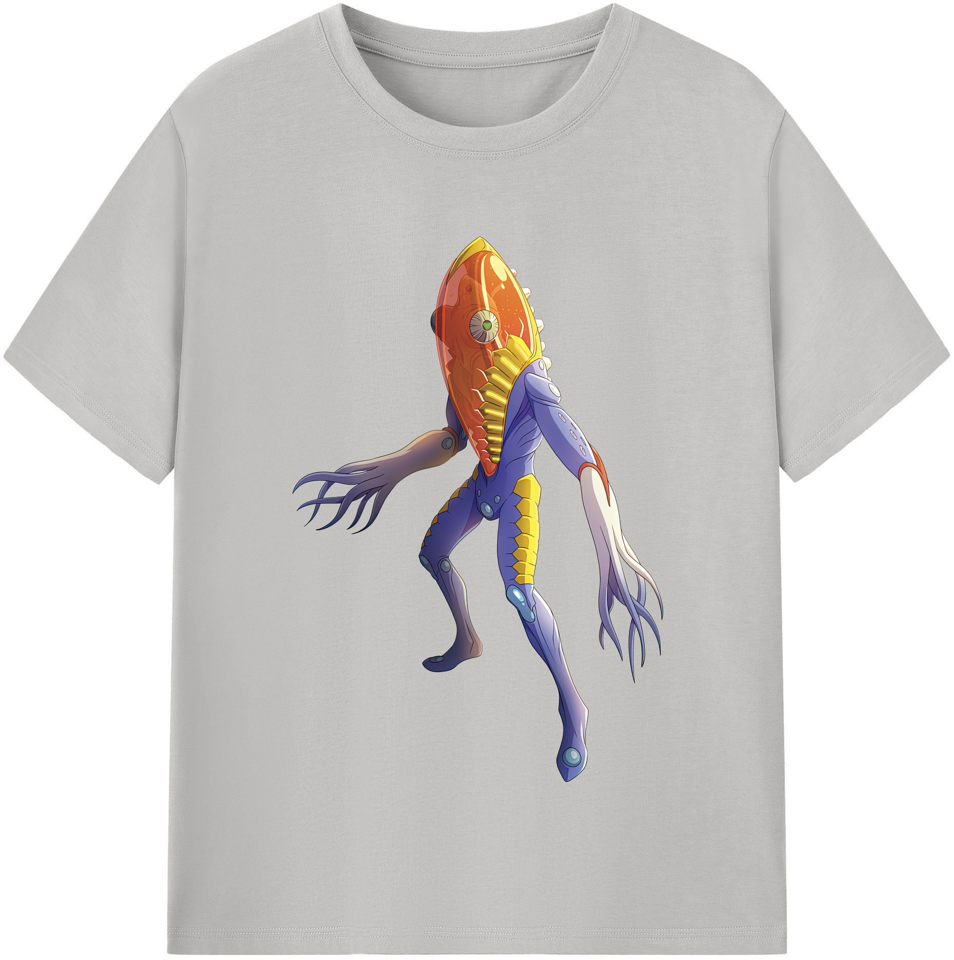 （画像用） ウルトラマン Ultraman レディースカジュアルプリントTシャツ（綿100％）