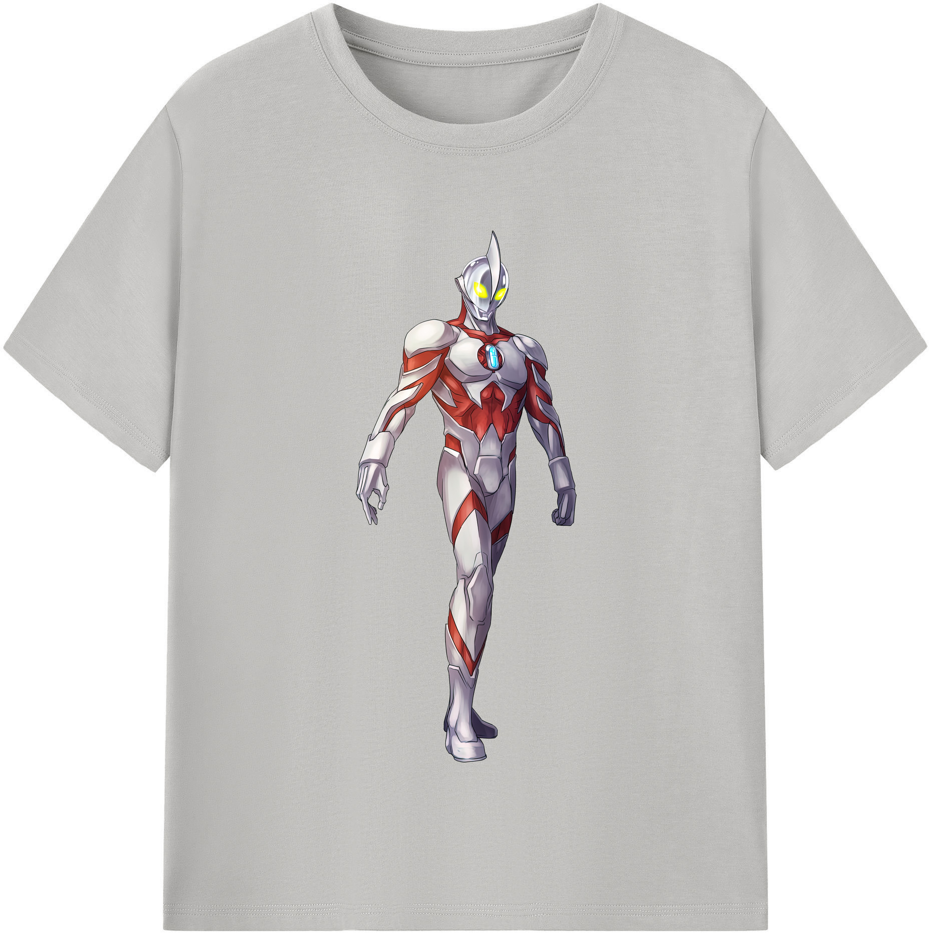 （画像用） ウルトラマン Ultraman レディースカジュアルプリントTシャツ（綿100％）