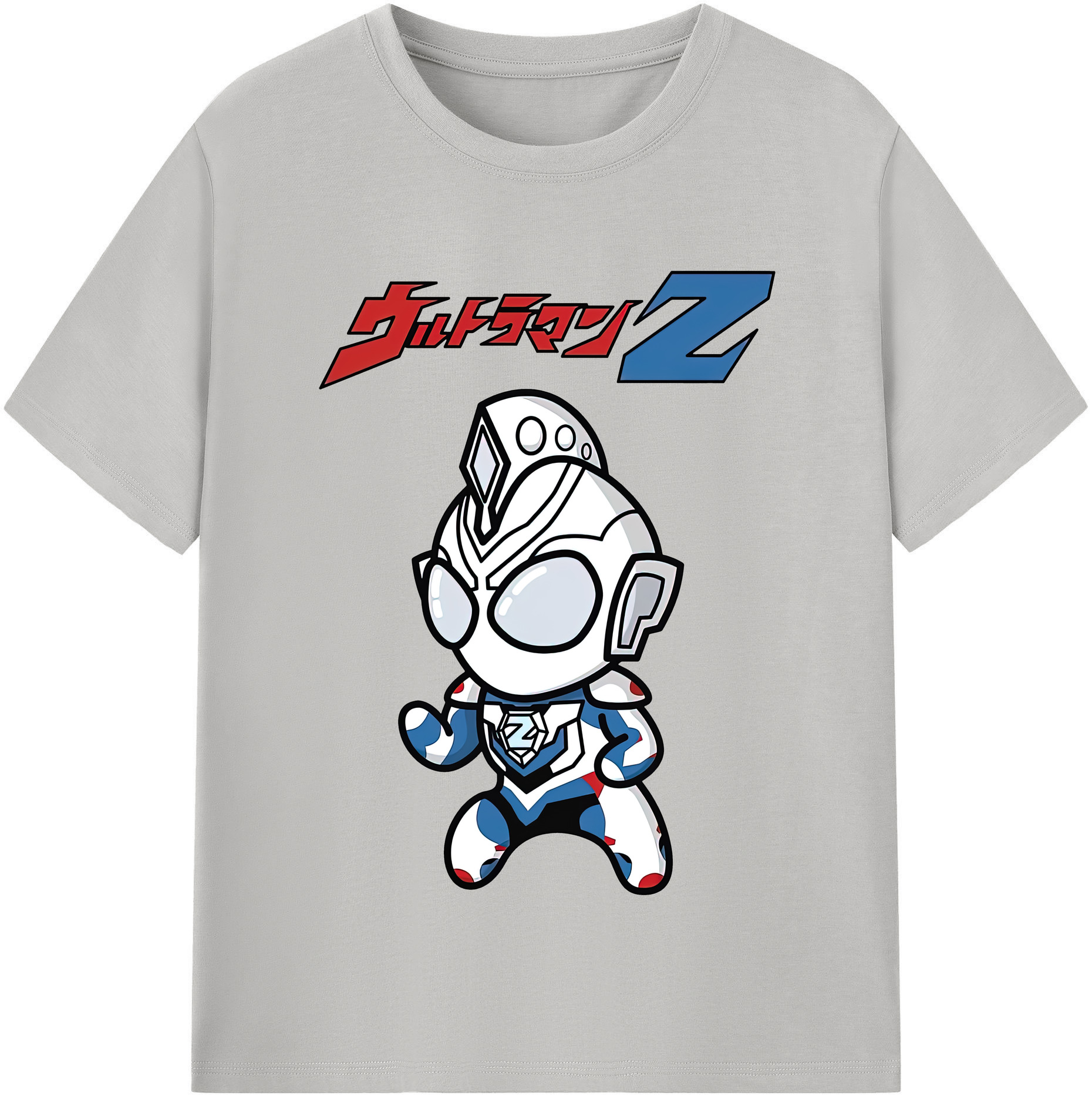 （画像用） ウルトラマン Ultraman レディースカジュアルプリントTシャツ（綿100％）