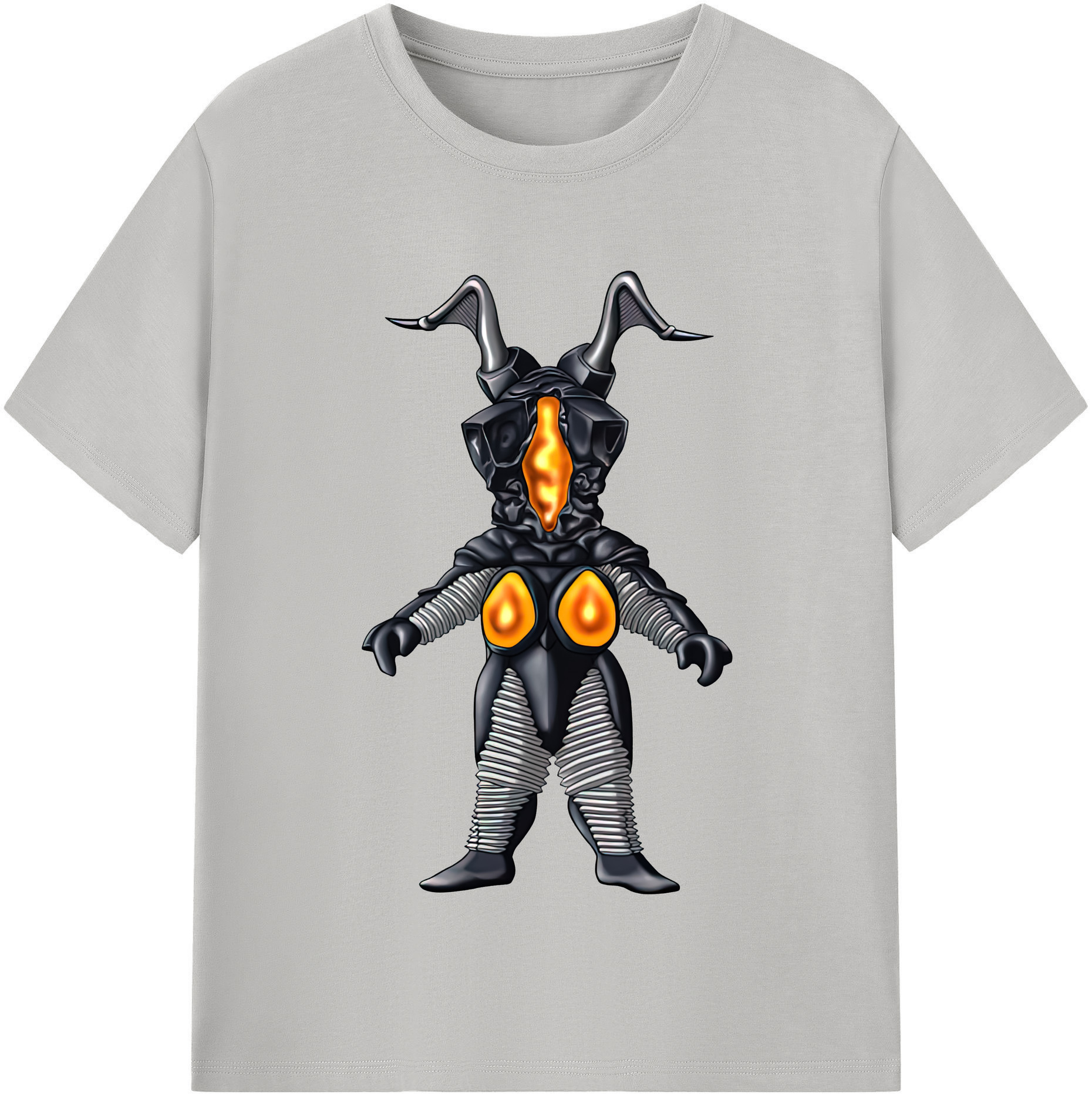 （画像用） ウルトラマン Ultraman レディースカジュアルプリントTシャツ（綿100％）