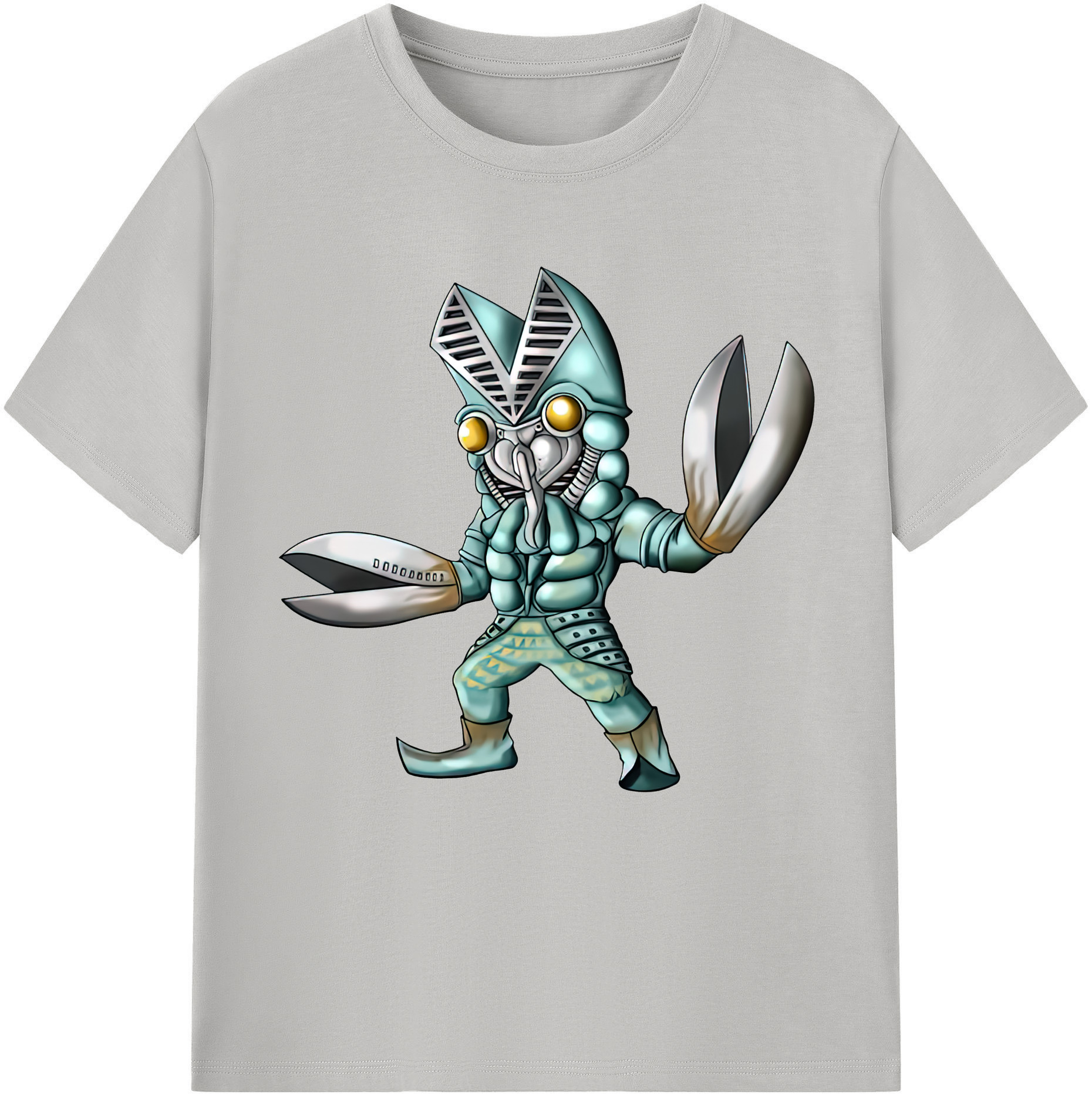 （画像用） ウルトラマン Ultraman レディースカジュアルプリントTシャツ（綿100％）