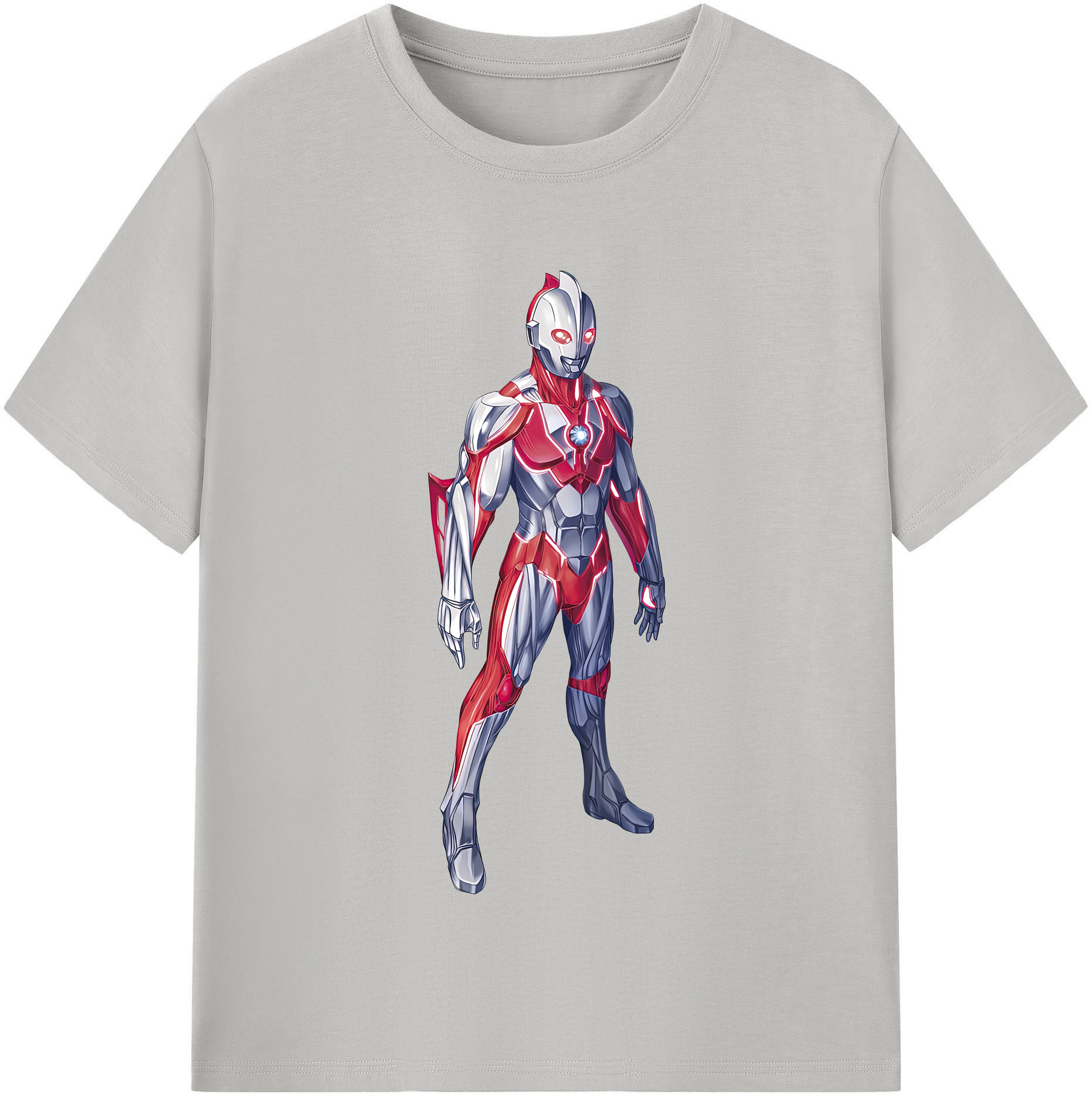 （画像用） ウルトラマン Ultraman レディースカジュアルプリントTシャツ（綿100％）