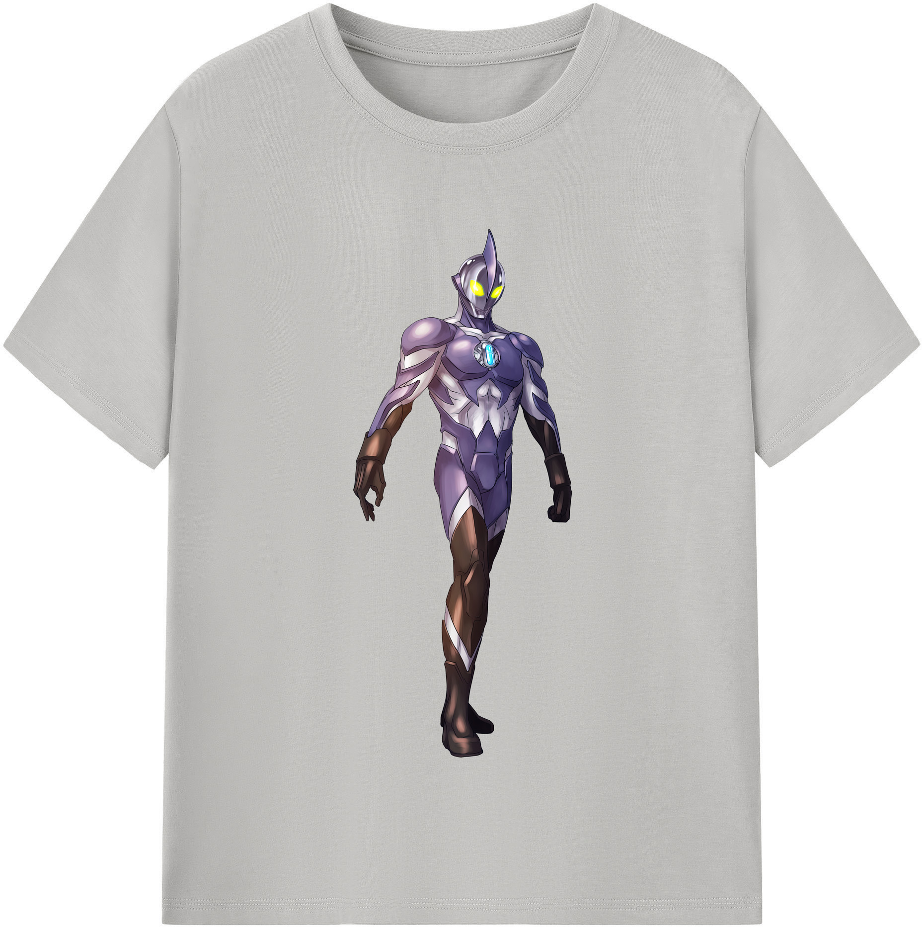（画像用） ウルトラマン Ultraman レディースカジュアルプリントTシャツ（綿100％）