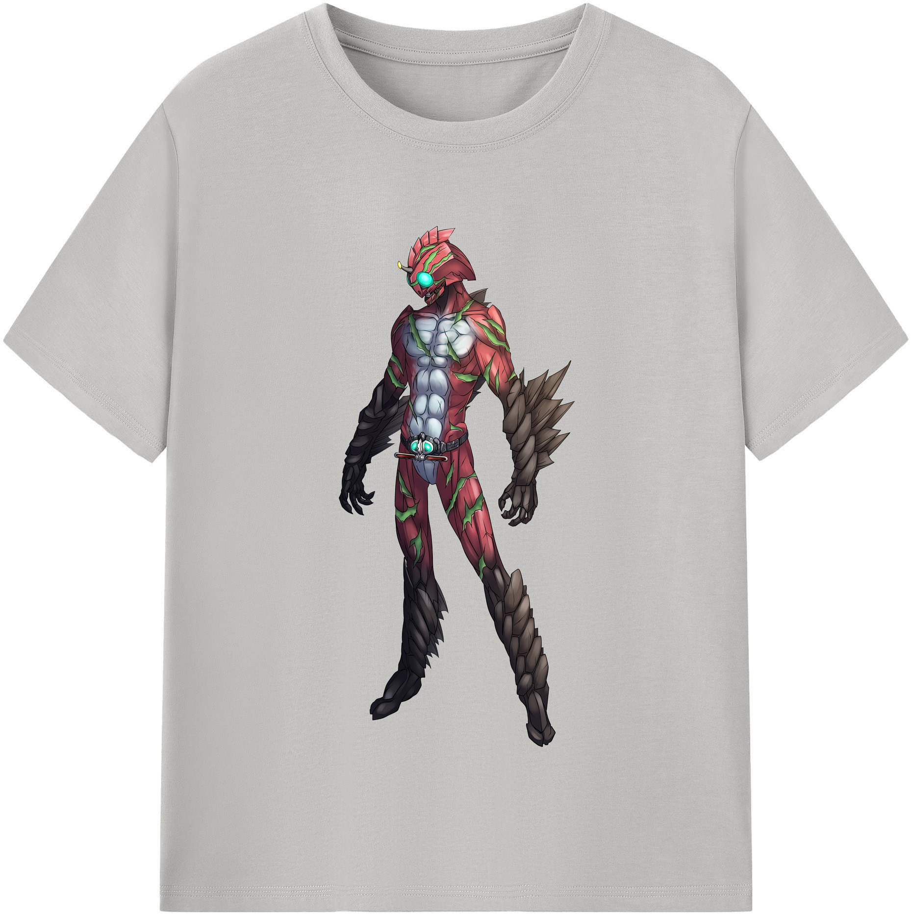 （画像用） ウルトラマン Ultraman レディースカジュアルプリントTシャツ（綿100％）