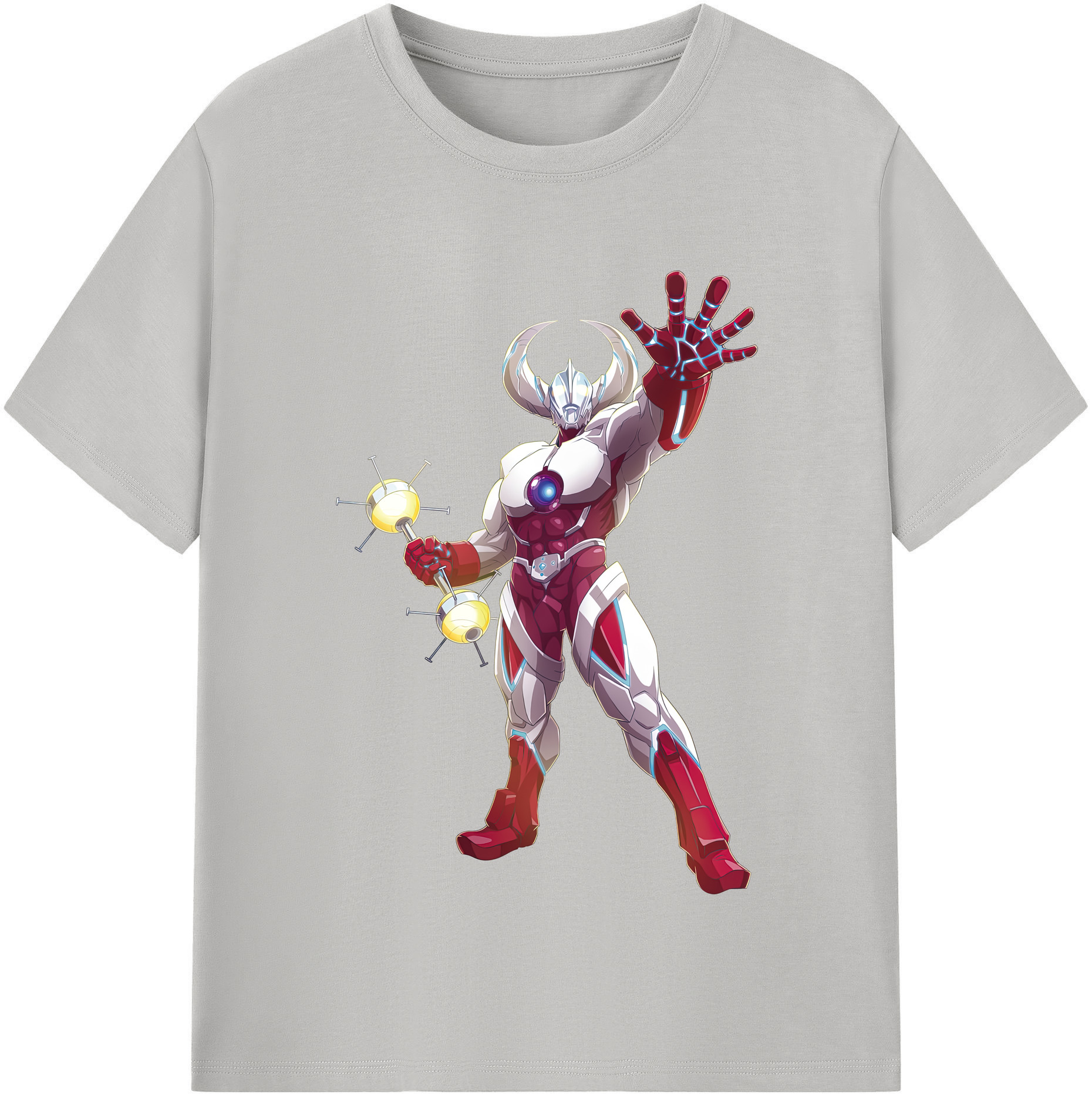 （画像用） ウルトラマン Ultraman レディースカジュアルプリントTシャツ（綿100％）