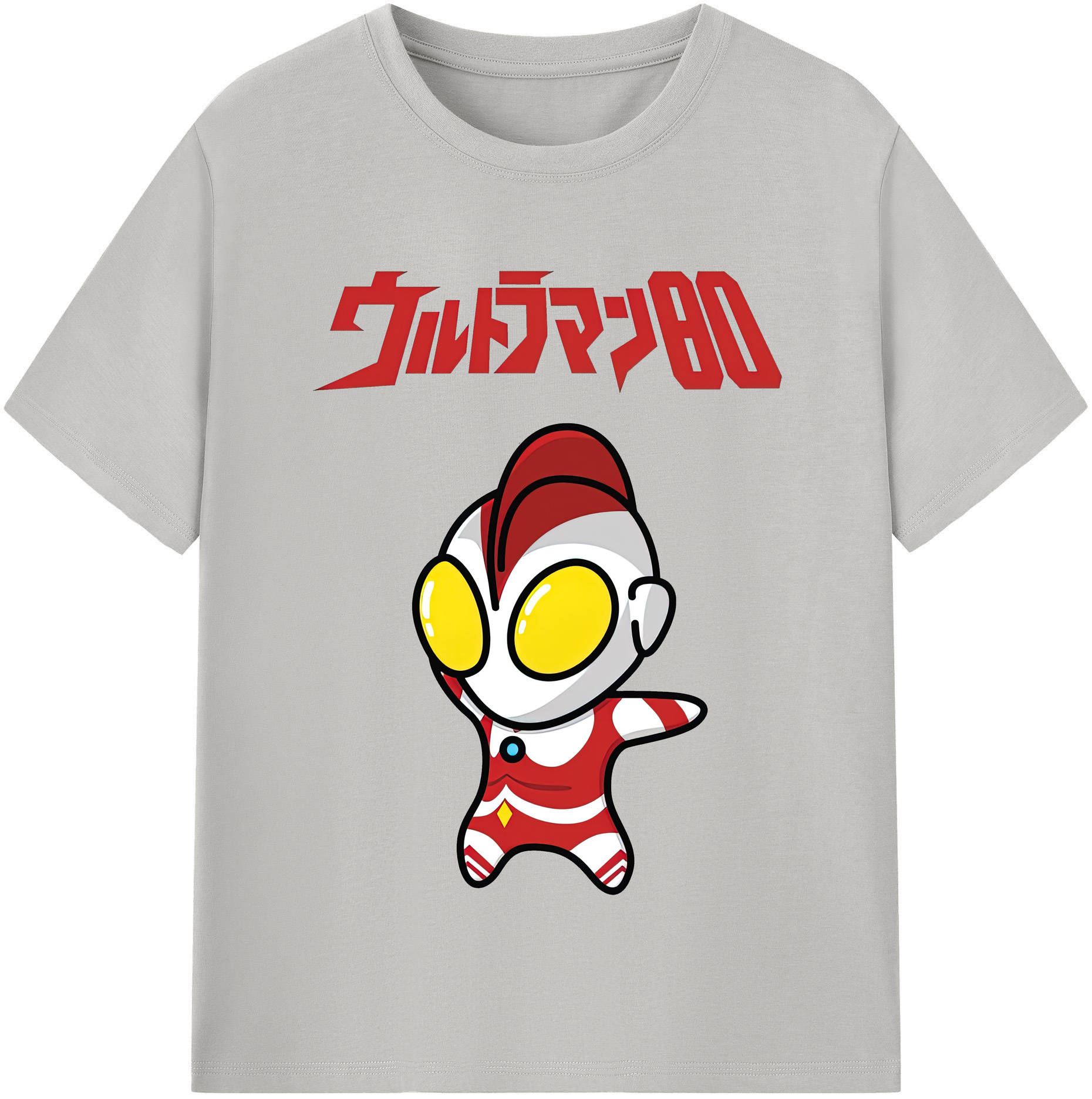 （画像用） ウルトラマン Ultraman レディースカジュアルプリントTシャツ（綿100％）