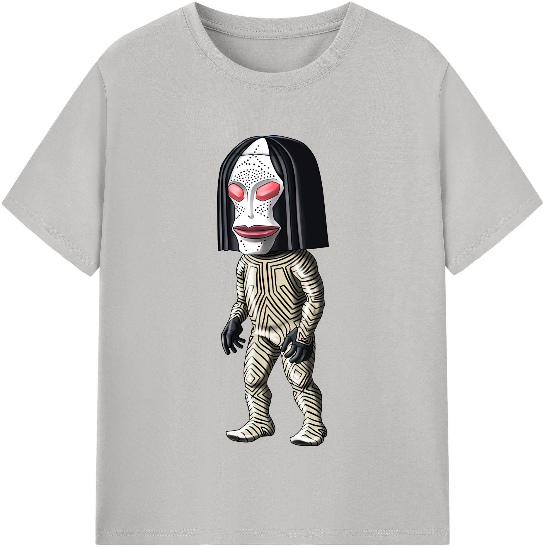 （画像用） ウルトラマン Ultraman レディースカジュアルプリントTシャツ（綿100％）