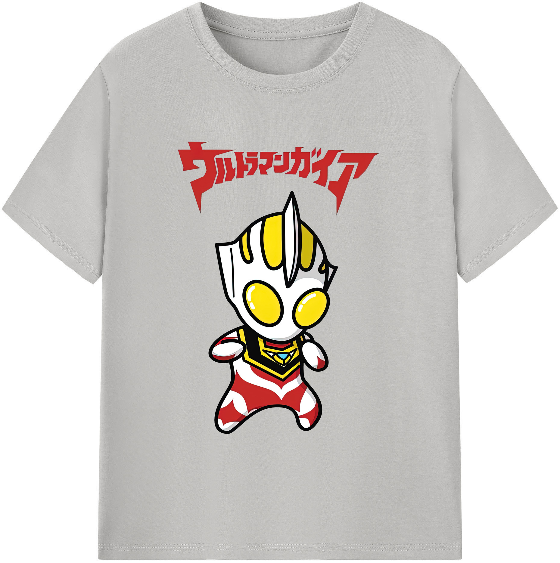 （画像用） ウルトラマン Ultraman レディースカジュアルプリントTシャツ（綿100％）