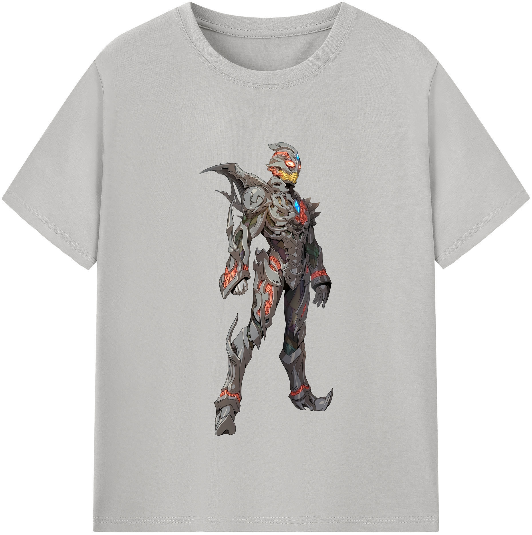 （画像用） ウルトラマン Ultraman レディースカジュアルプリントTシャツ（綿100％）