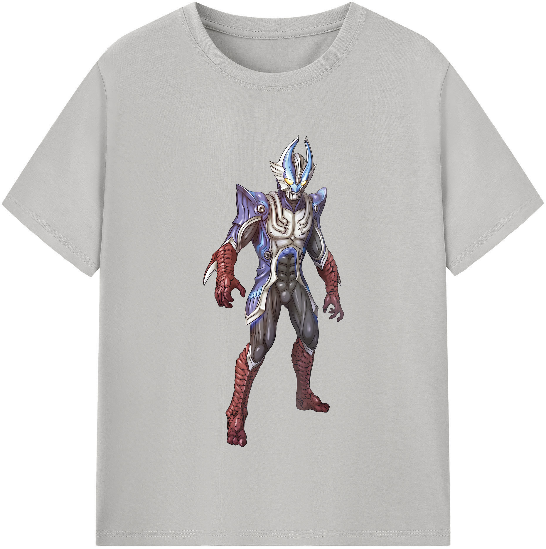 （画像用） ウルトラマン Ultraman レディースカジュアルプリントTシャツ（綿100％）