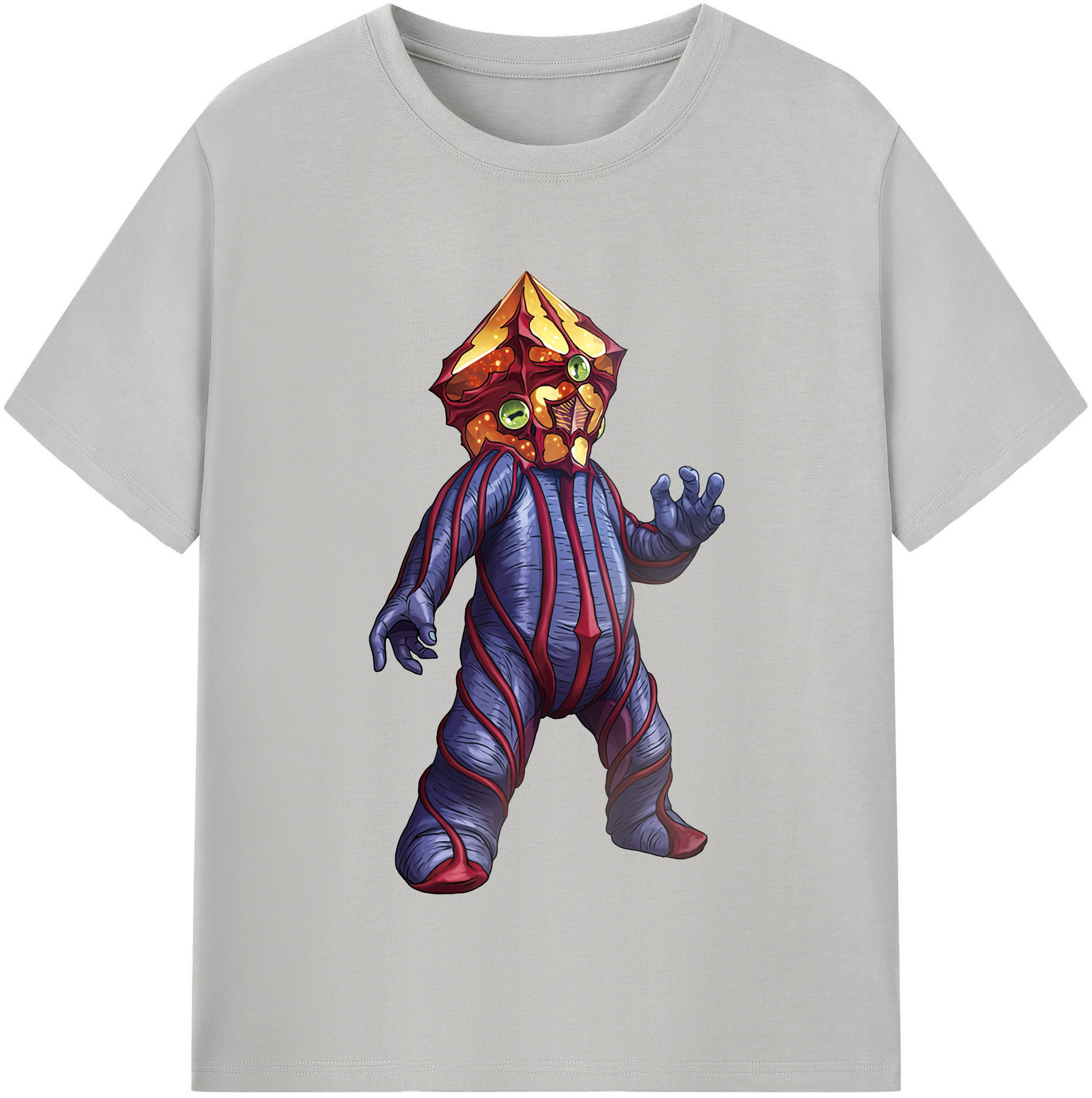 （画像用） ウルトラマン Ultraman レディースカジュアルプリントTシャツ（綿100％）