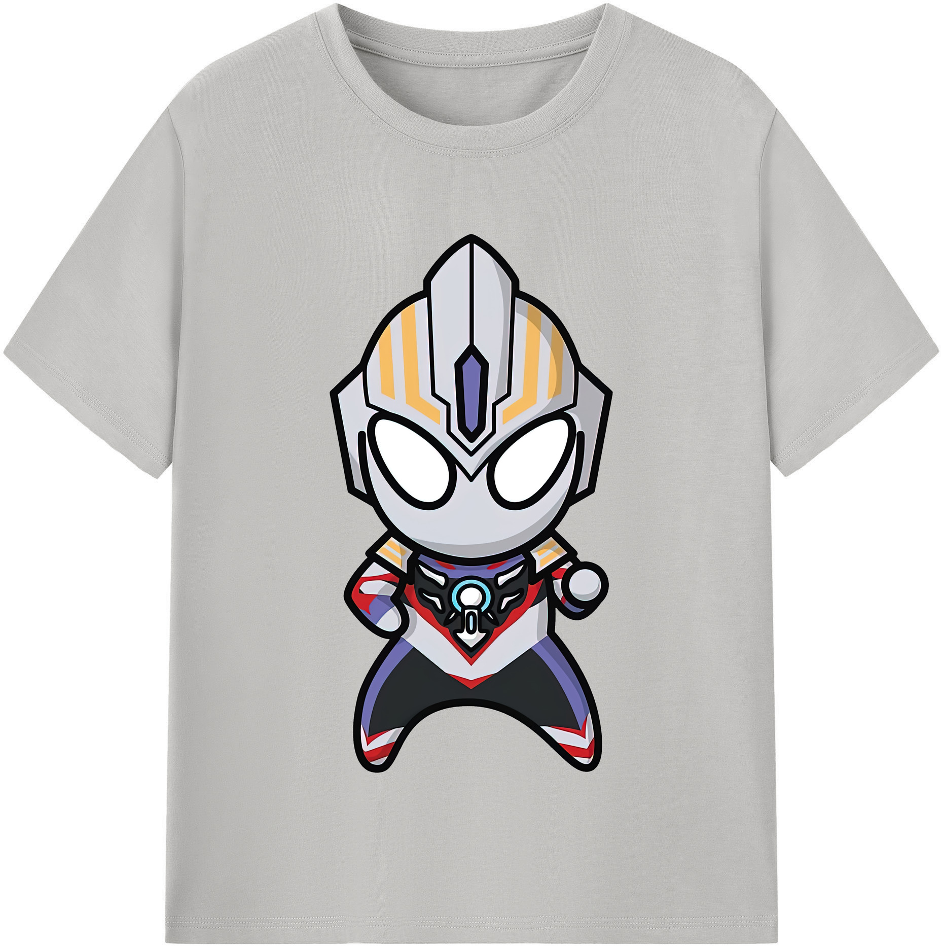 （画像用） ウルトラマン Ultraman レディースカジュアルプリントTシャツ（綿100％）