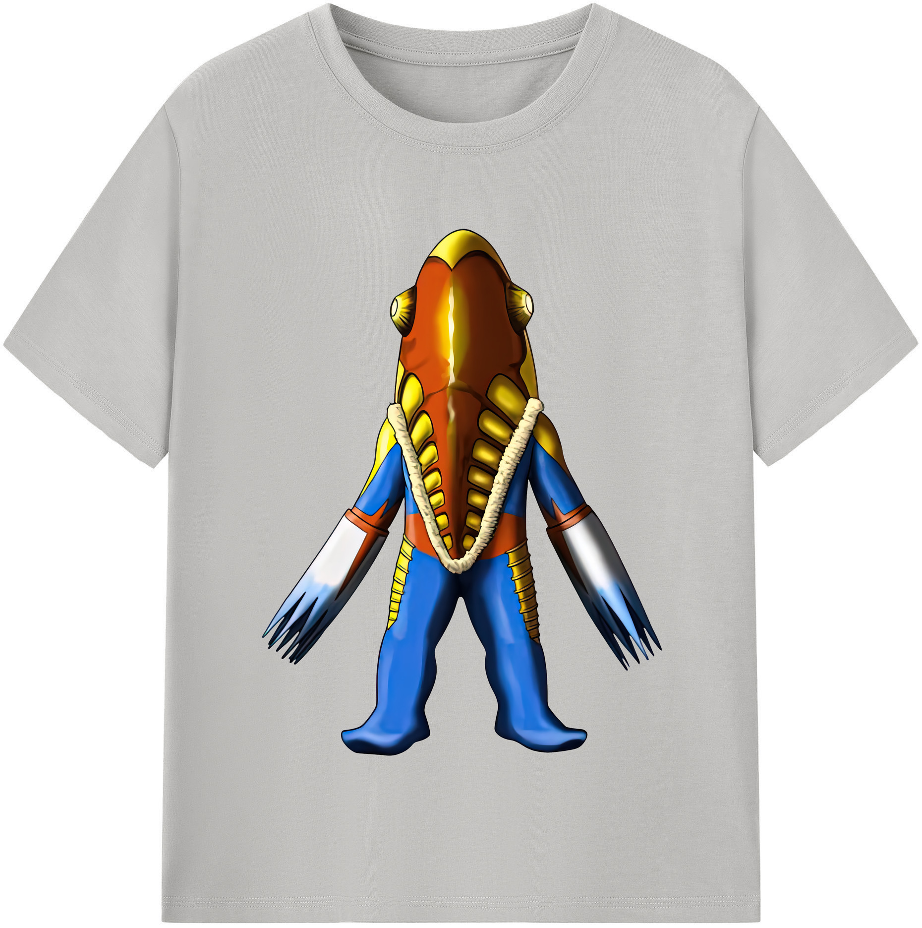 （画像用） ウルトラマン Ultraman レディースカジュアルプリントTシャツ（綿100％）